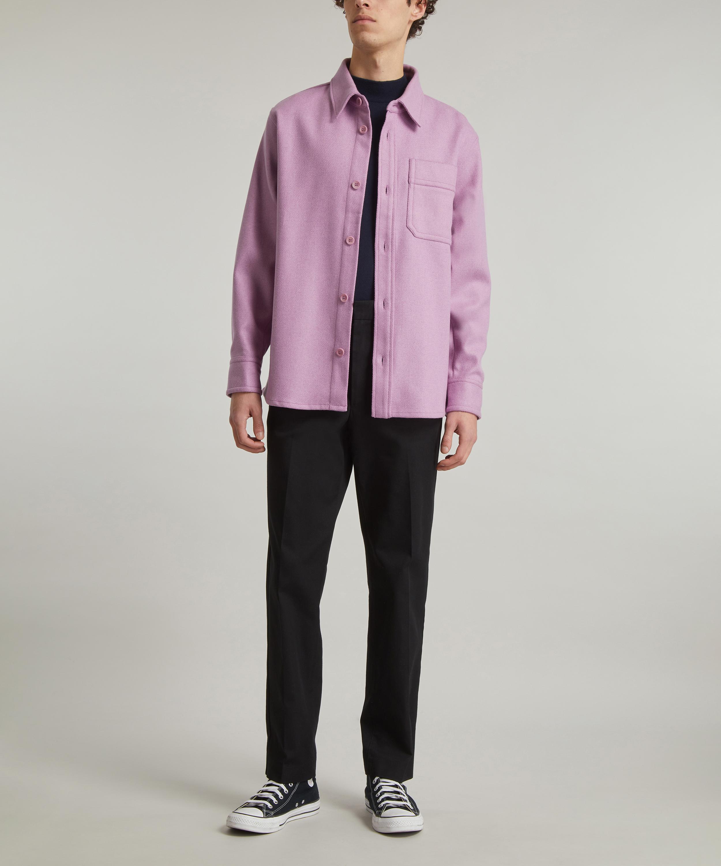 A.P.C. - Basile Wool-Blend Overshirt image number 1