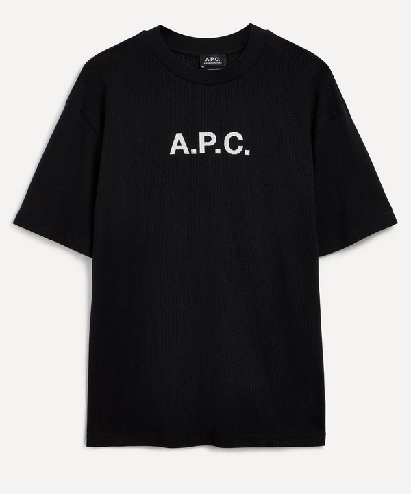 A.P.C. - Moran Mesh Logo T-Shirt image number null