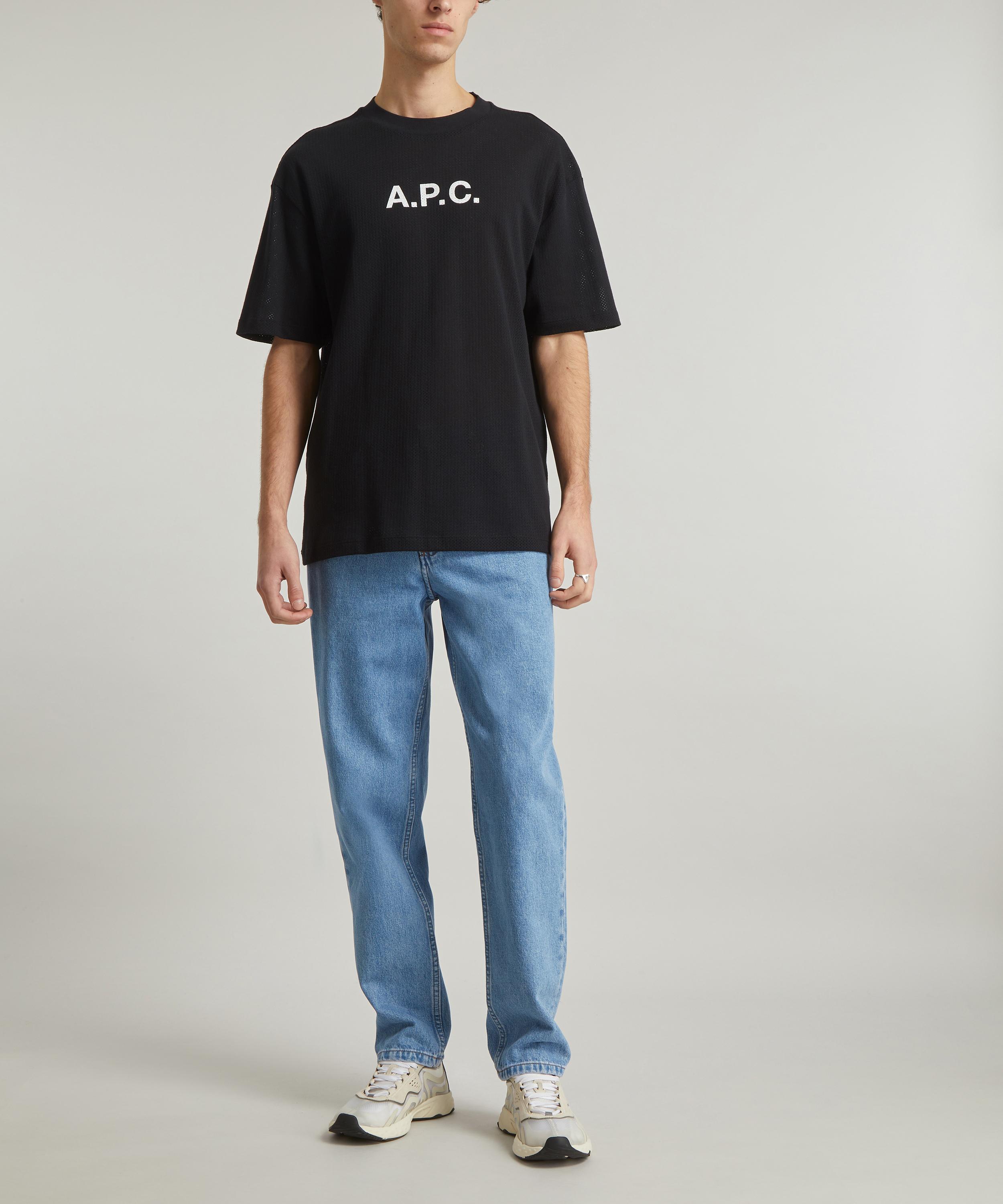 A.P.C. - Moran Mesh Logo T-Shirt image number 1