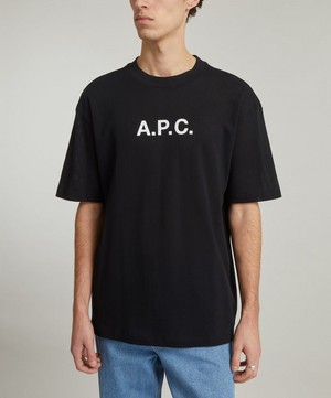 A.P.C. - Moran Mesh Logo T-Shirt image number 2
