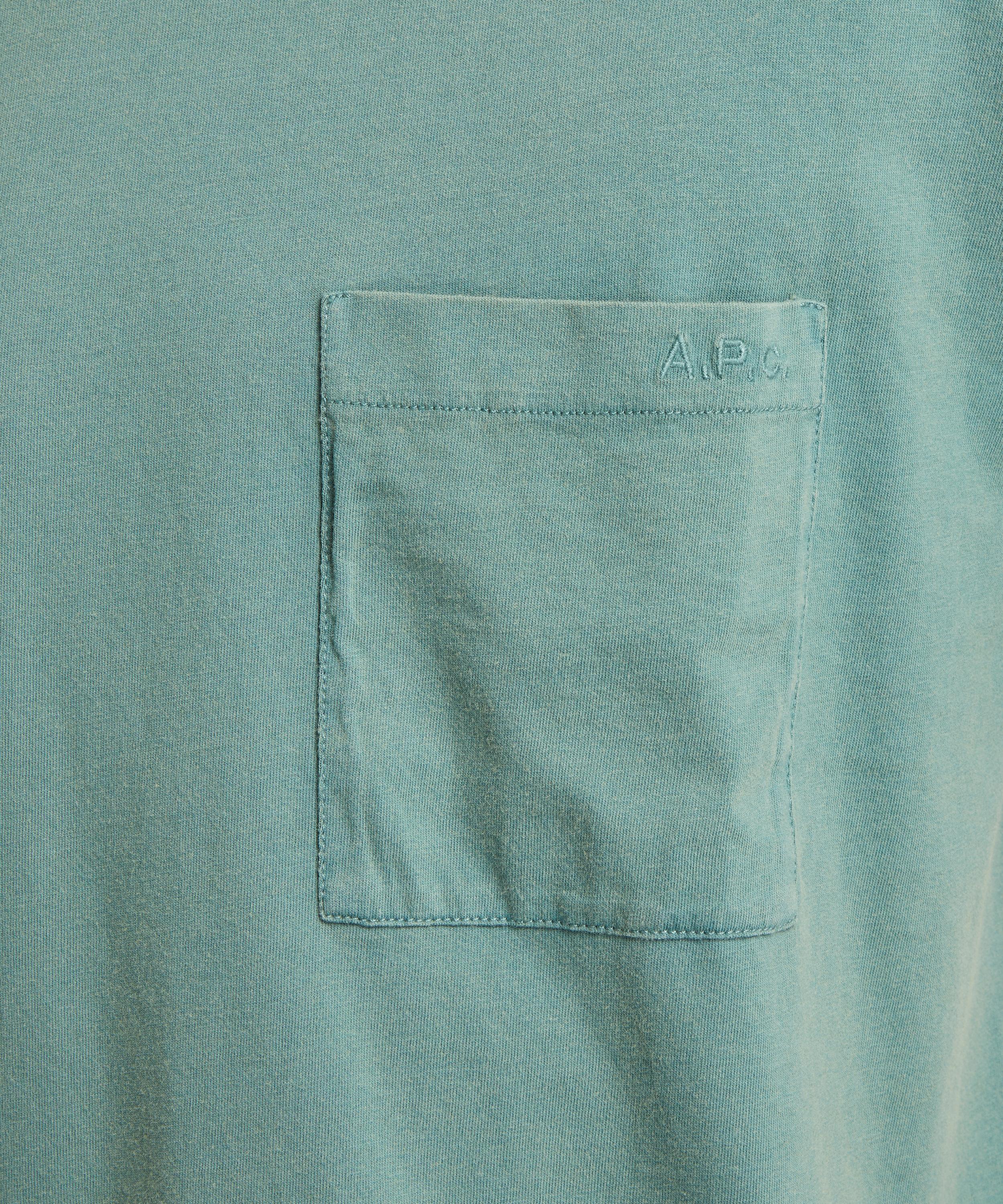 A.P.C. - Dimitri Logo Pocket T-Shirt image number 4