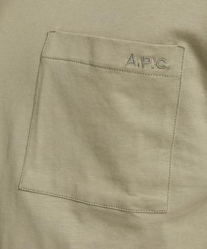 A.P.C. - Dimitri Logo Pocket T-Shirt image number 4