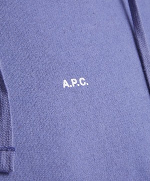 A.P.C. - Larry Logo Hoodie image number 4
