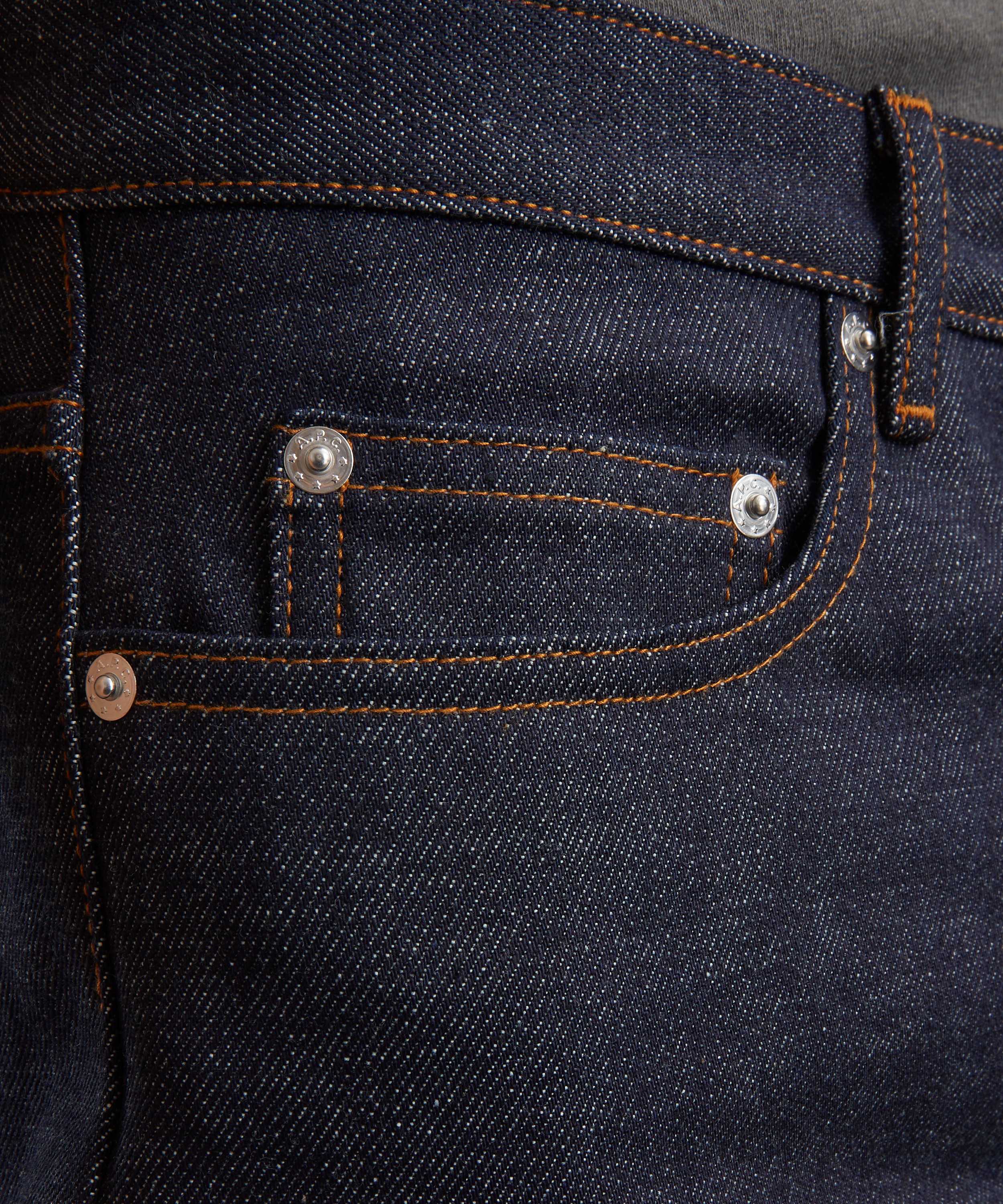 A.P.C. - Indigo New Standard Straight Jeans image number 4