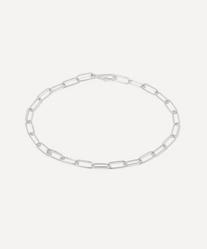 Annoushka - 14ct White Gold Large Mini Cable Chain Bracelet image number 0