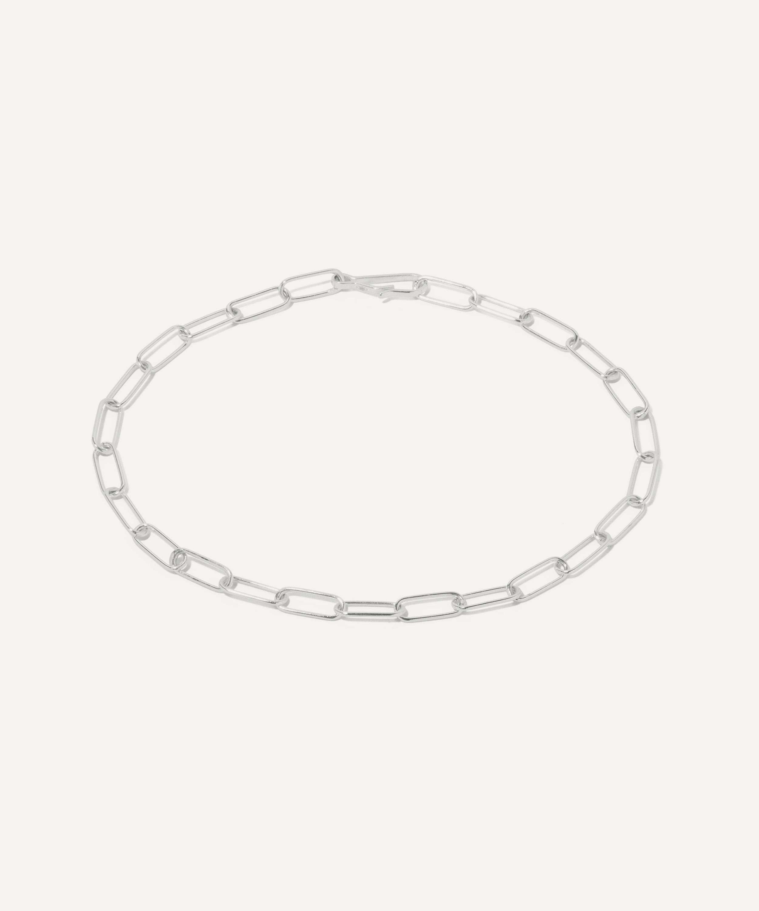 Annoushka - 14ct White Gold Mini Cable Chain Bracelet image number 0