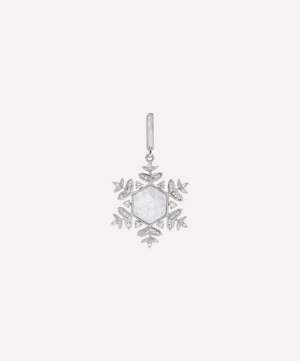 Annoushka - 18ct White Gold Snowflake Charm image number null