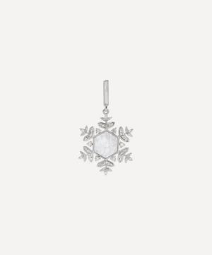 Annoushka - 18ct White Gold Snowflake Charm image number 0