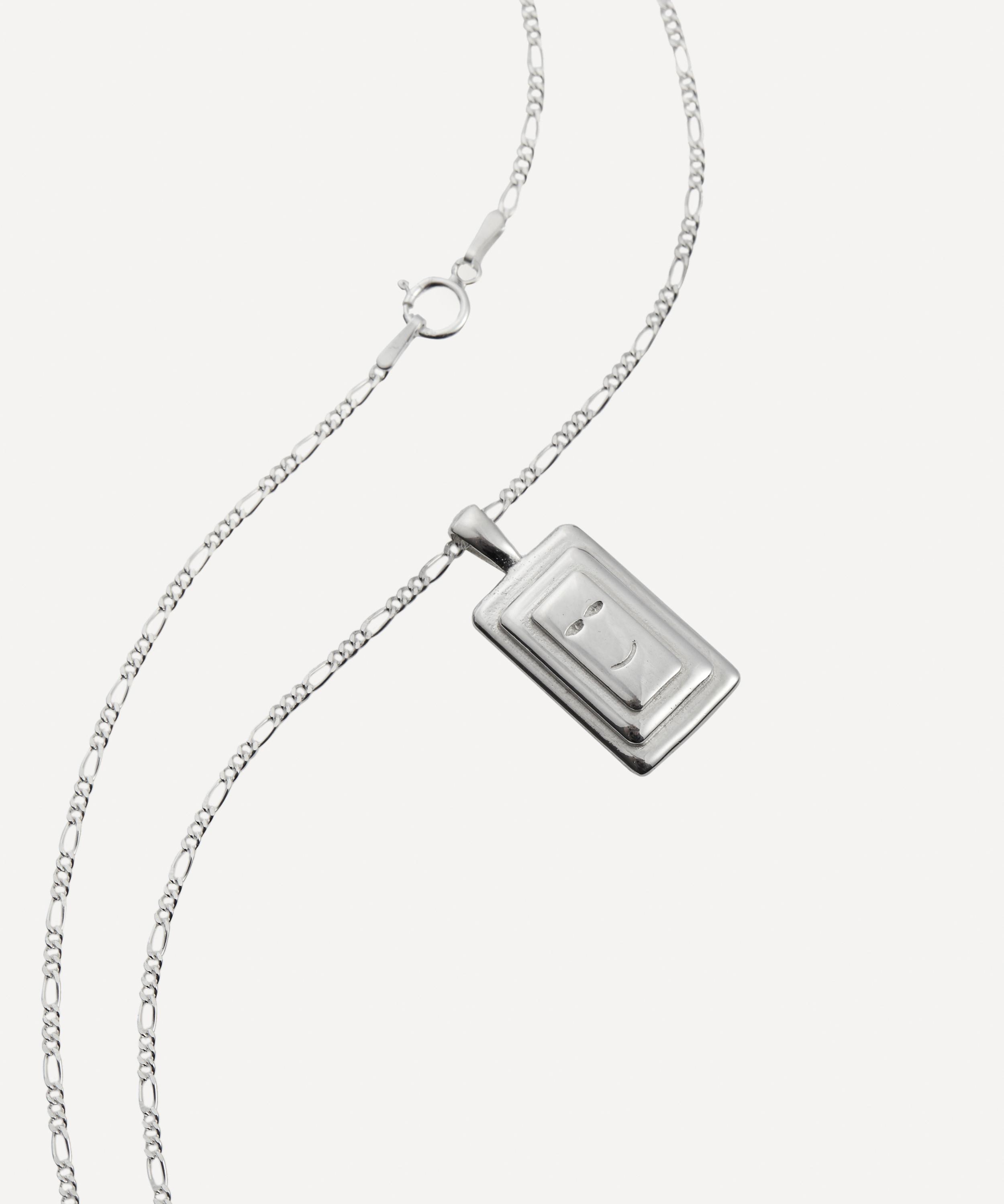 Alec Doherty Sterling Silver Lock & Key Pendant Necklace