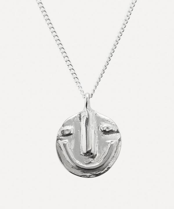 Alec Doherty - Sterling Silver Good Day Bad Day Pendant Necklace image number 0