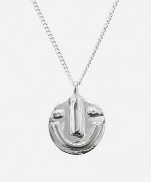 Sterling Silver Good Day Bad Day Pendant Necklace