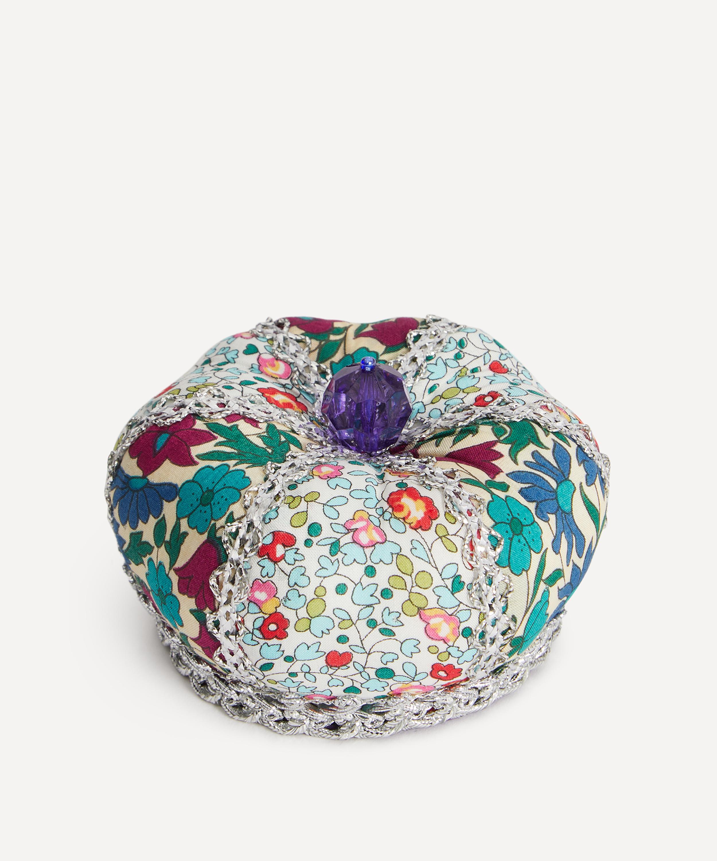 Liberty Fabrics - Patchwork Print Crown Pin Cushion image number 0