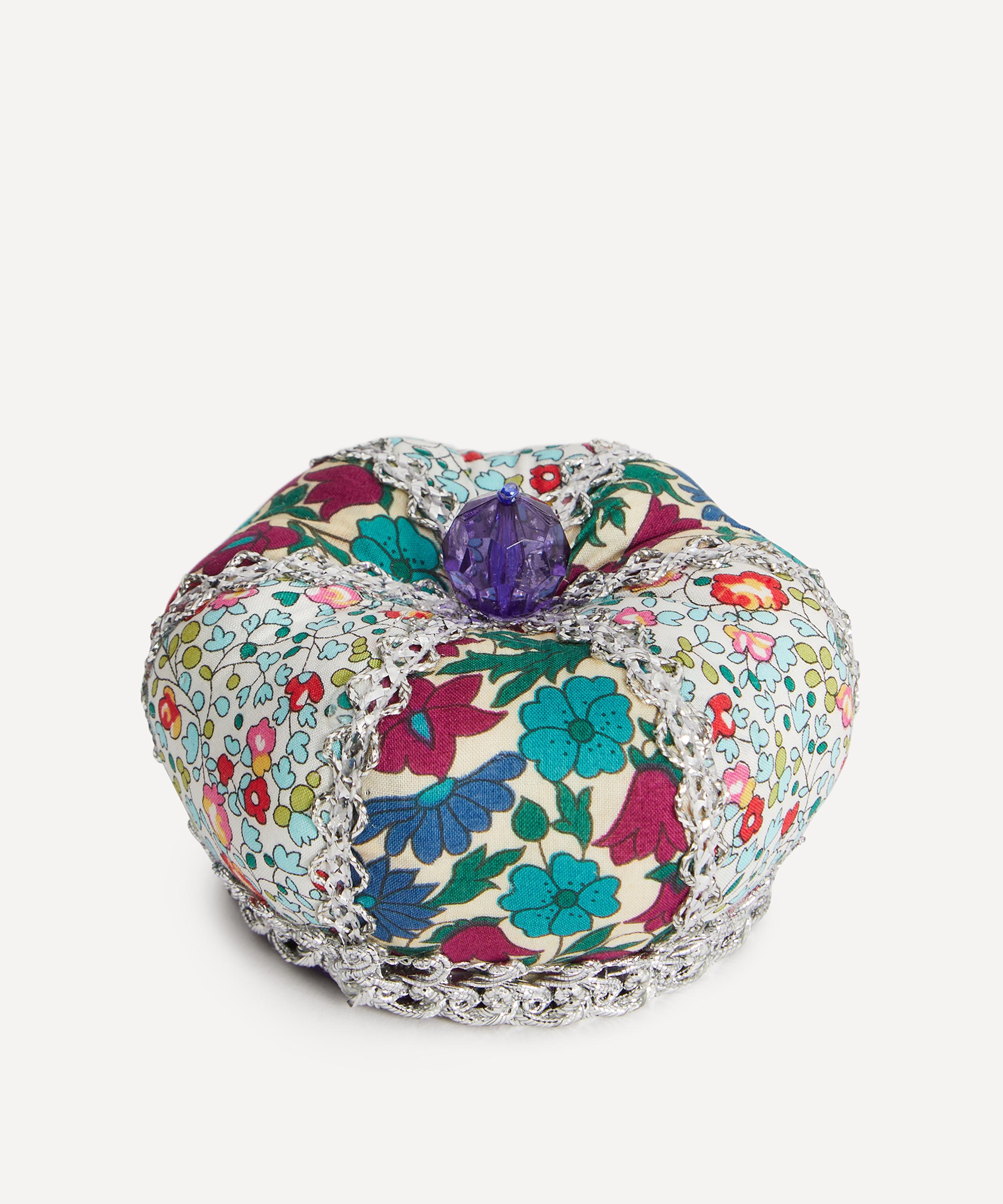 Liberty Fabrics - Patchwork Print Crown Pin Cushion image number 1