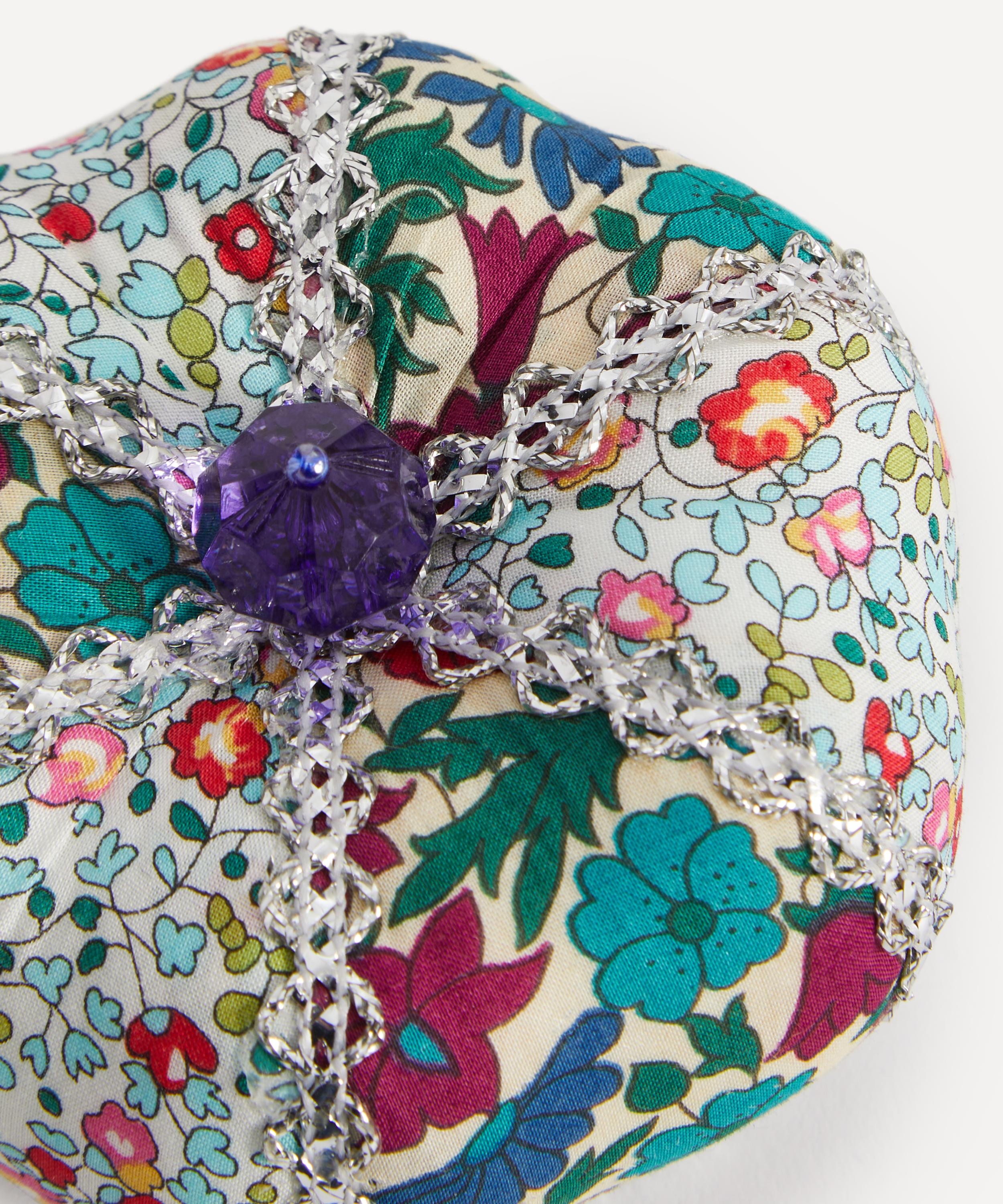 Liberty Fabrics - Patchwork Print Crown Pin Cushion image number 2