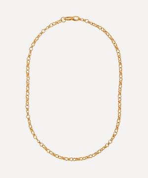 14ct Gold-Plated Vermeil Silver Mini Infinitum Chain Necklace