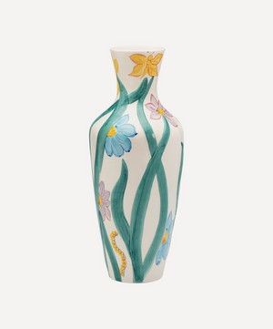 Anna + Nina - Magical Flowers Ceramic Vase image number 0