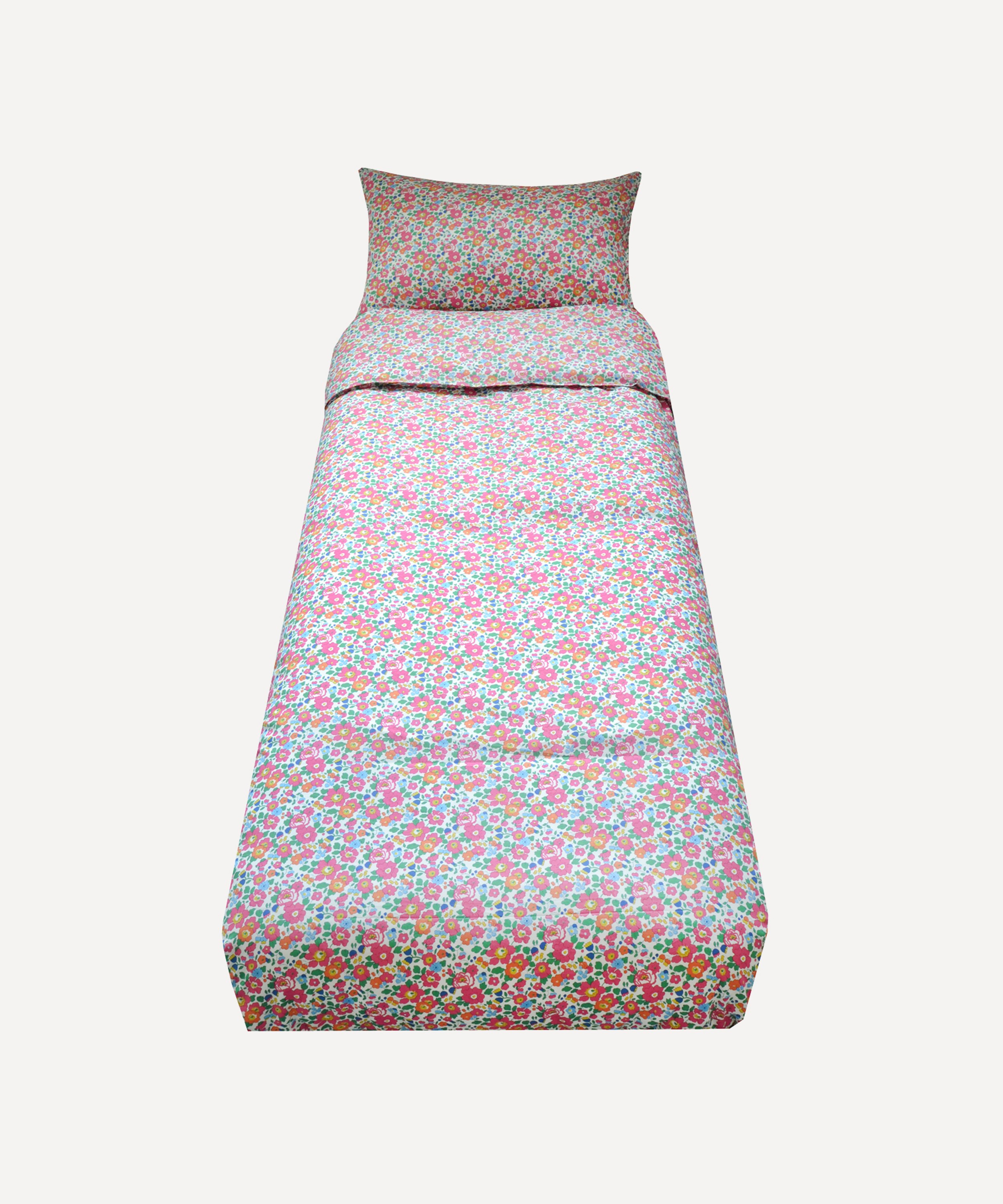 Coco & Wolf - Betsy Deep Pink Single Duvet Cover Set image number 0