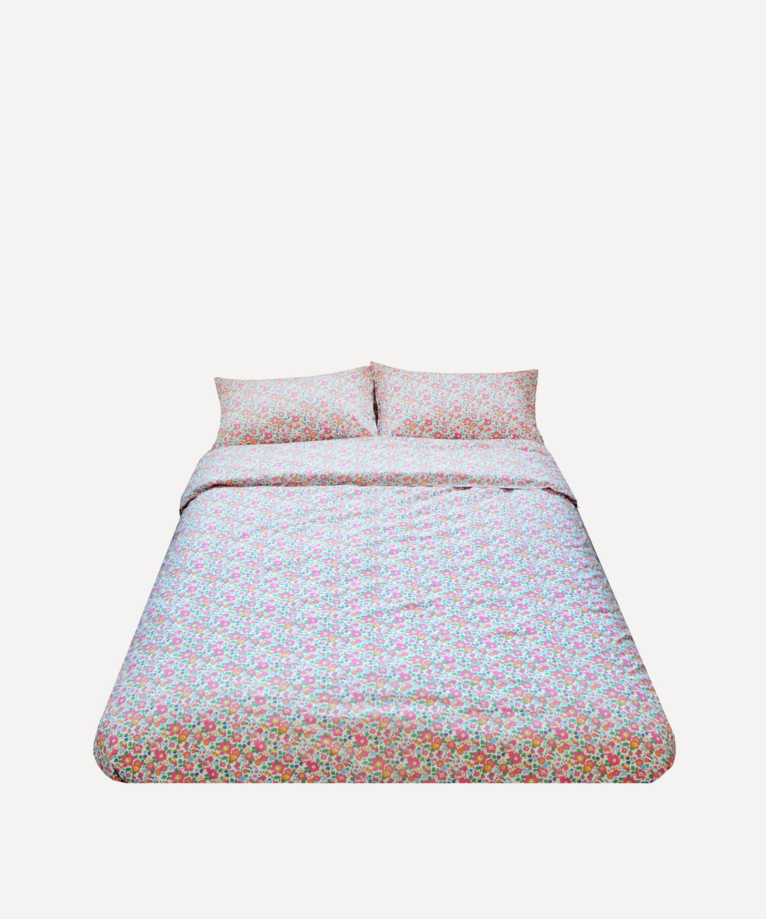 Coco & Wolf - Betsy Deep Pink Double Duvet Cover Set image number 0