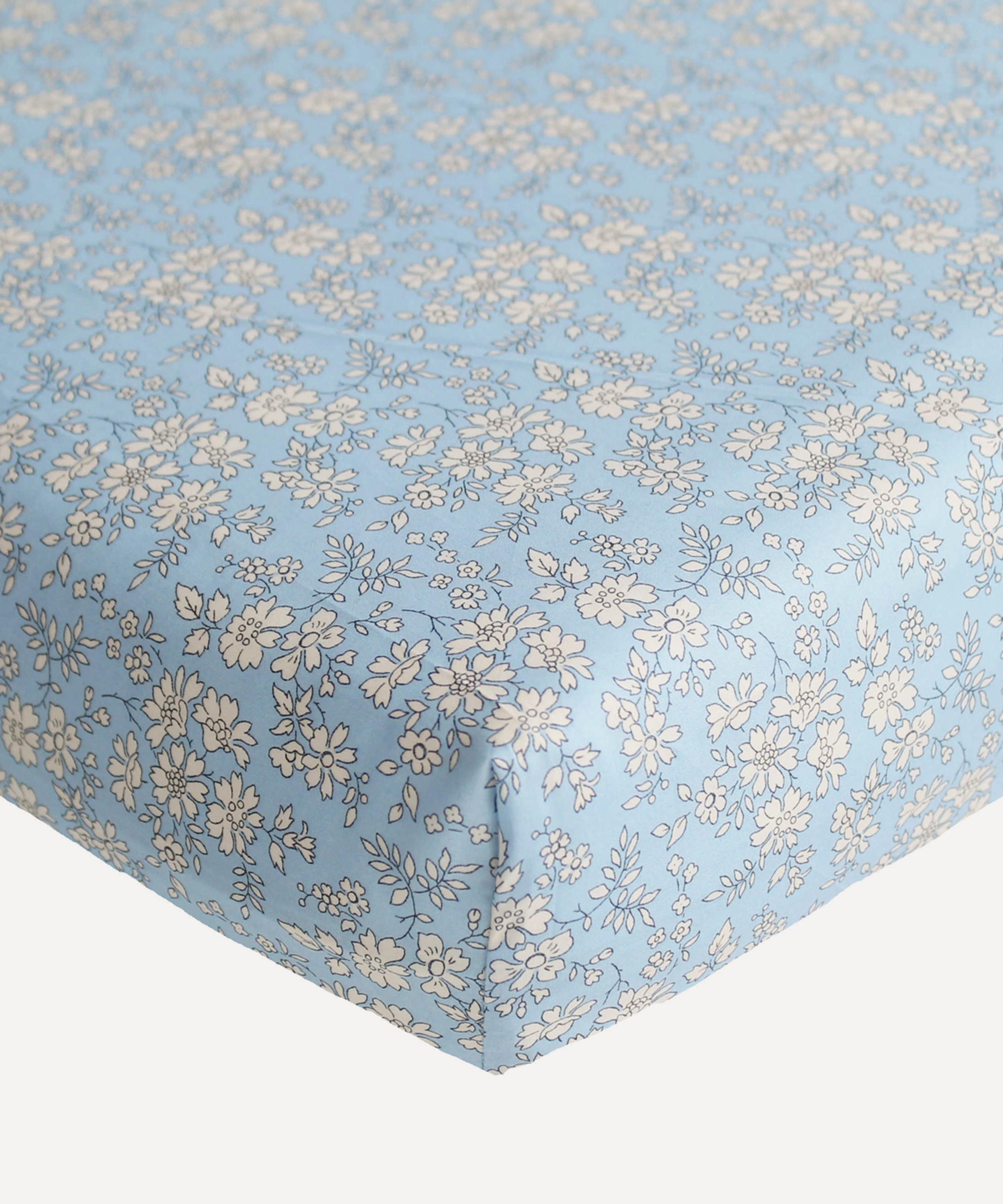 Coco & Wolf - Capel Blue King Fitted Sheet image number 0