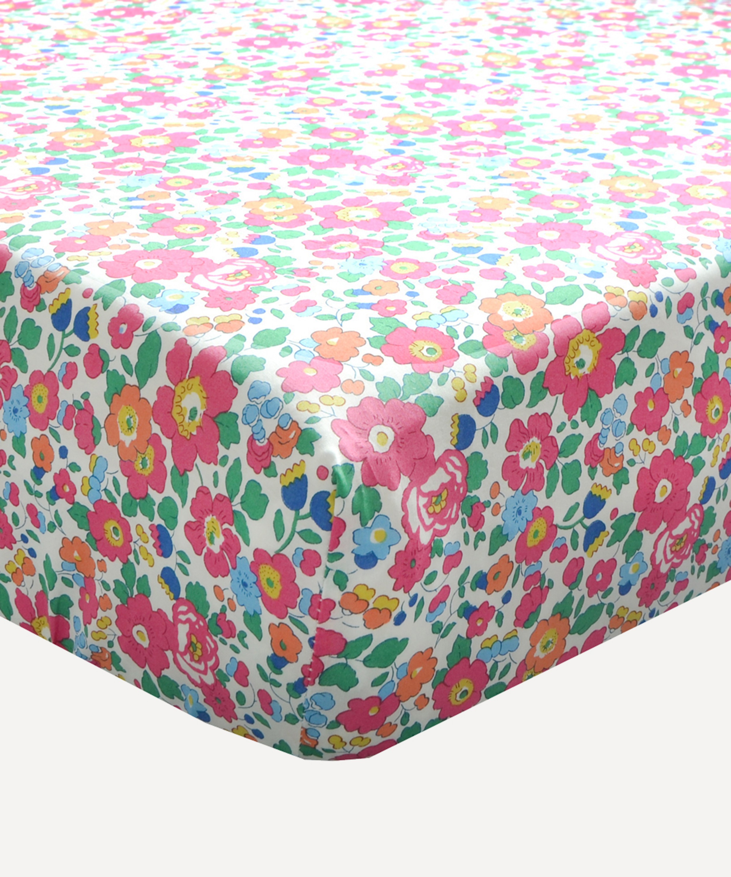 Coco & Wolf - Betsy Deep Pink Single Fitted Sheet image number 0