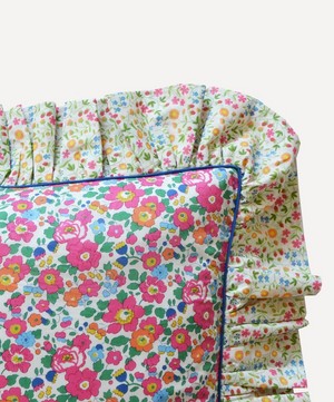 Coco & Wolf - Betsy and Little Mirabelle Piped Frill Square Cushion image number 1