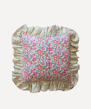 Coco & Wolf - Betsy and Little Mirabelle Piped Frill Square Cushion image number 2