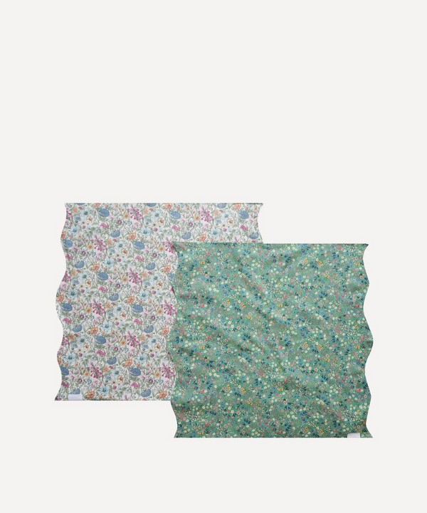 Coco & Wolf - Donna Leigh and Rachel Wavy Edge Napkins Set of Two image number null