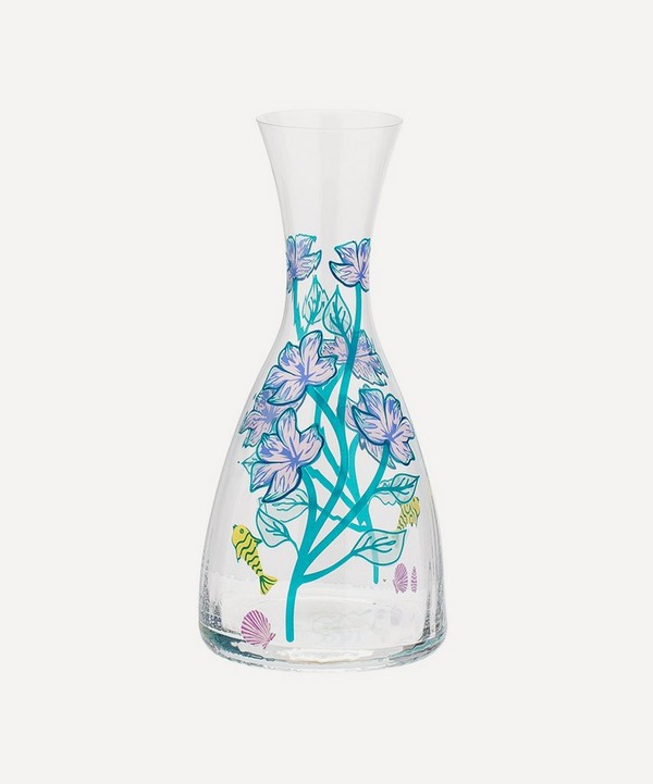 Anna + Nina - Botanical Sea Garden Glass Carafe image number null