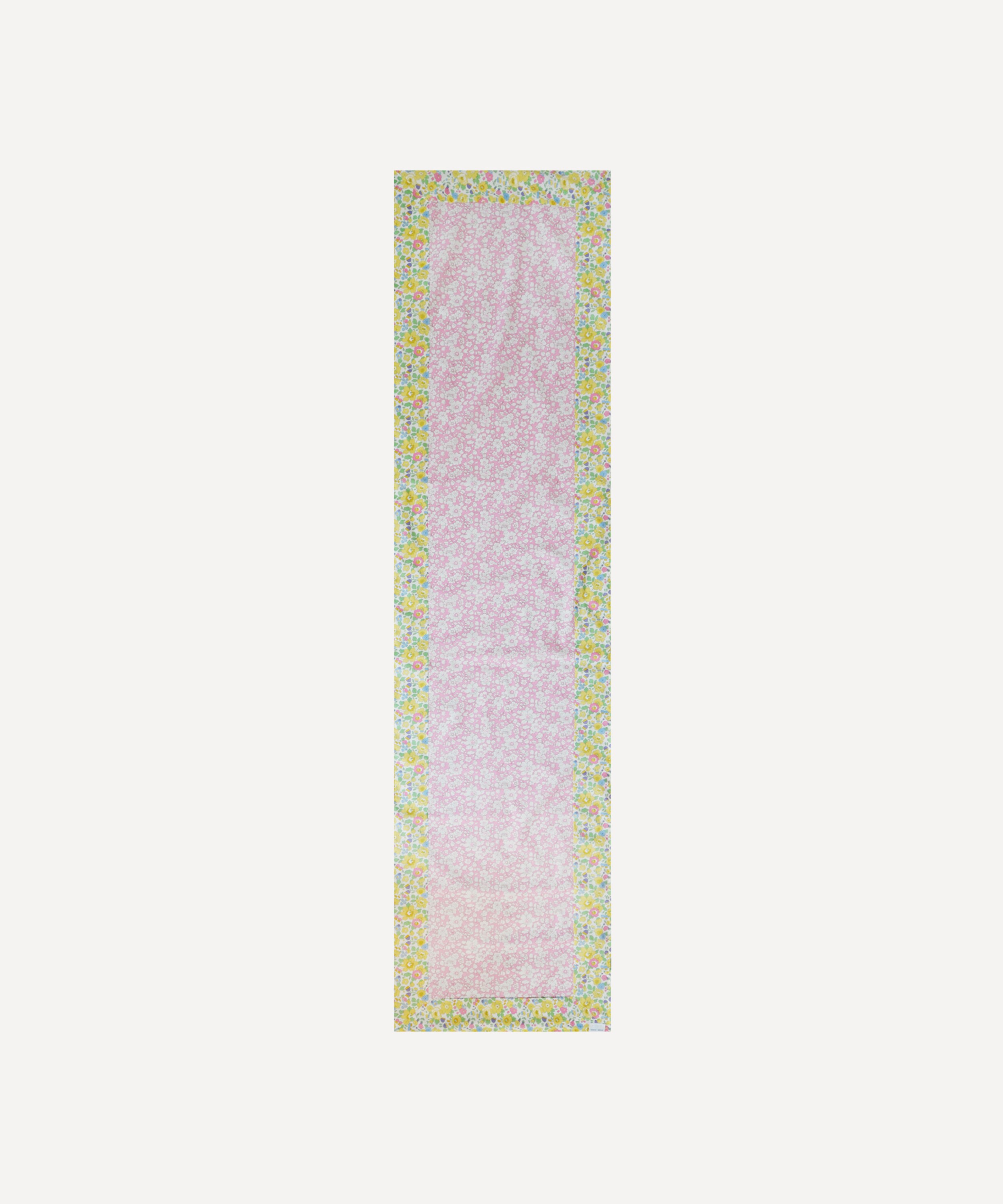 Coco & Wolf - Betsy Boo Bubblegum and Betsy Citrus Bordered Table Runner image number 0