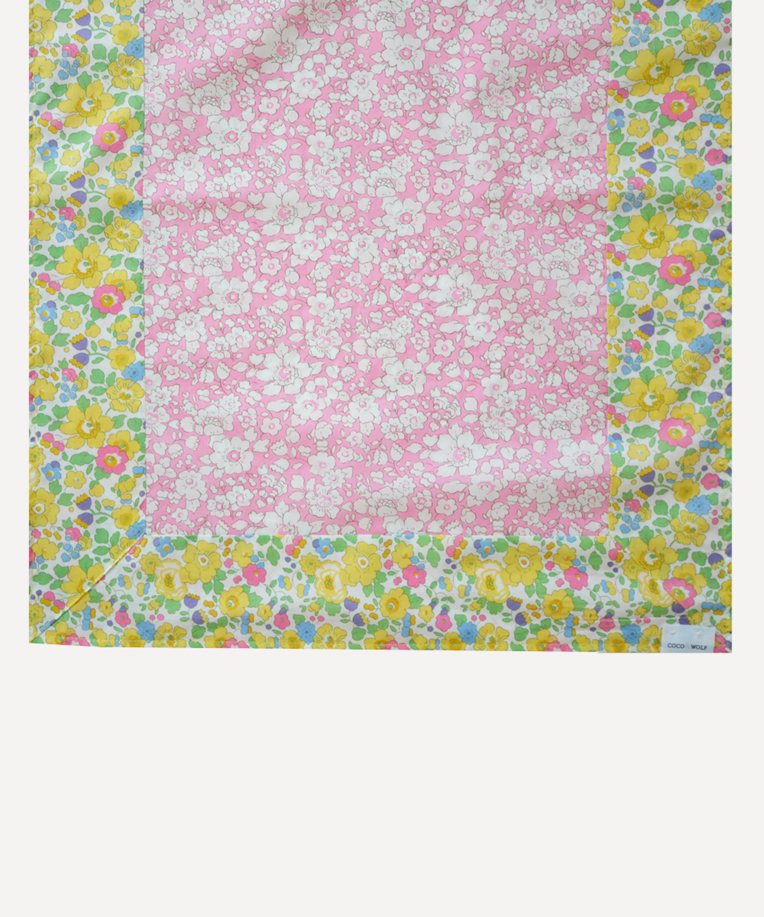 Coco & Wolf - Betsy Boo Bubblegum and Betsy Citrus Bordered Table Runner image number 2