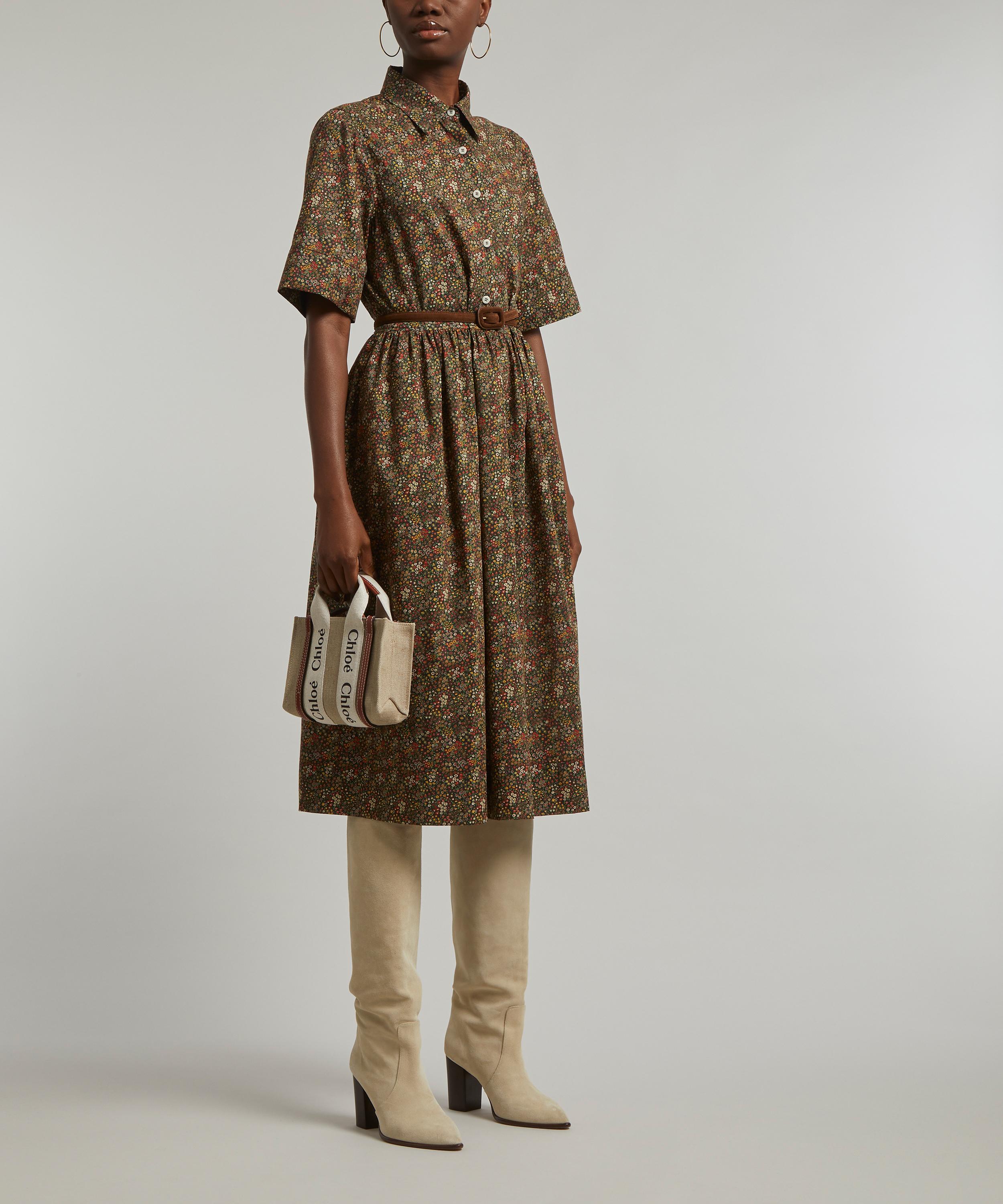 Liberty - Cooper Dance Tana Lawn™ Cotton Short-Sleeve Shirt Dress image number 1