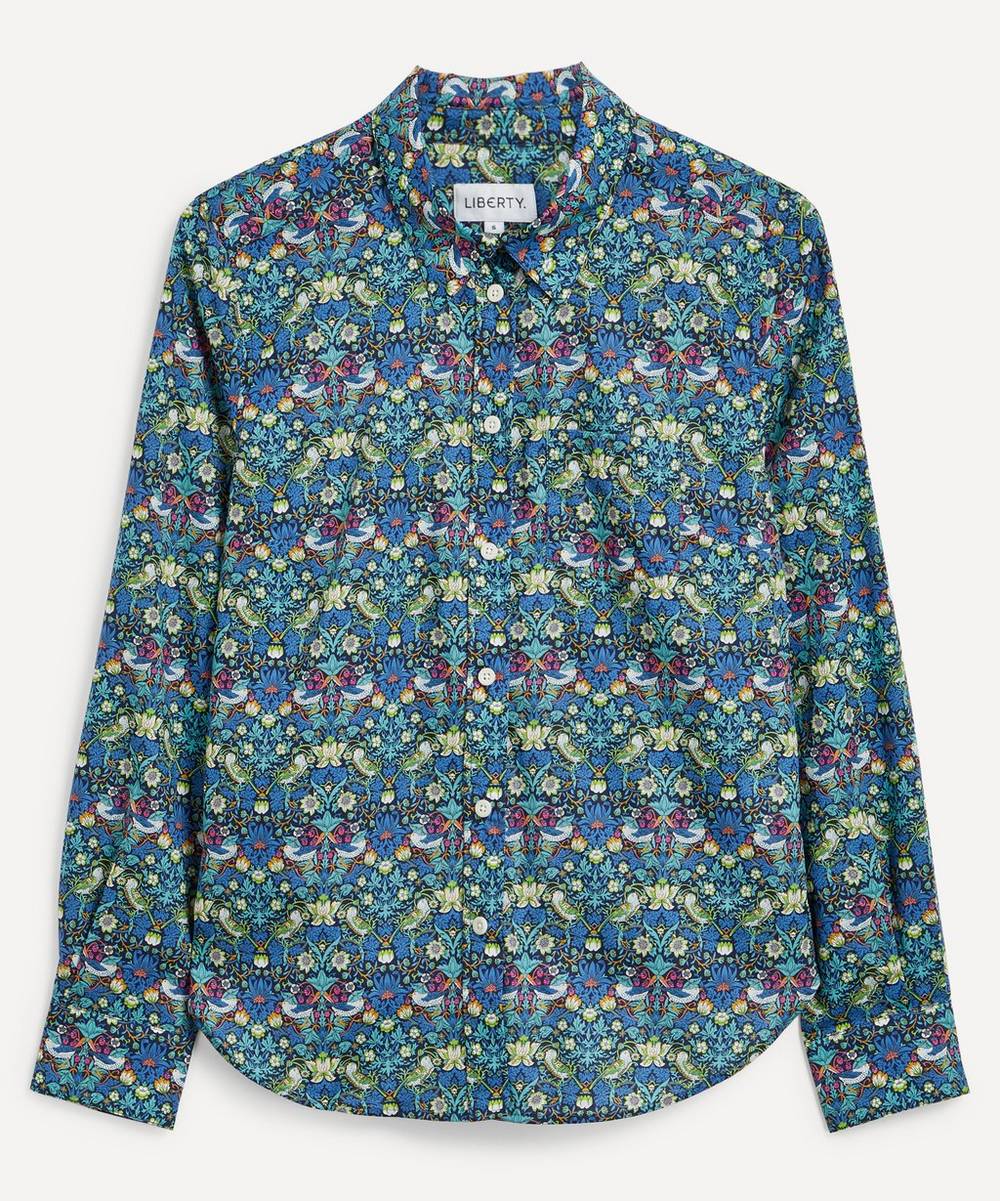 Liberty - Strawberry Thief Fitted Tana Lawn™ Cotton Shirt