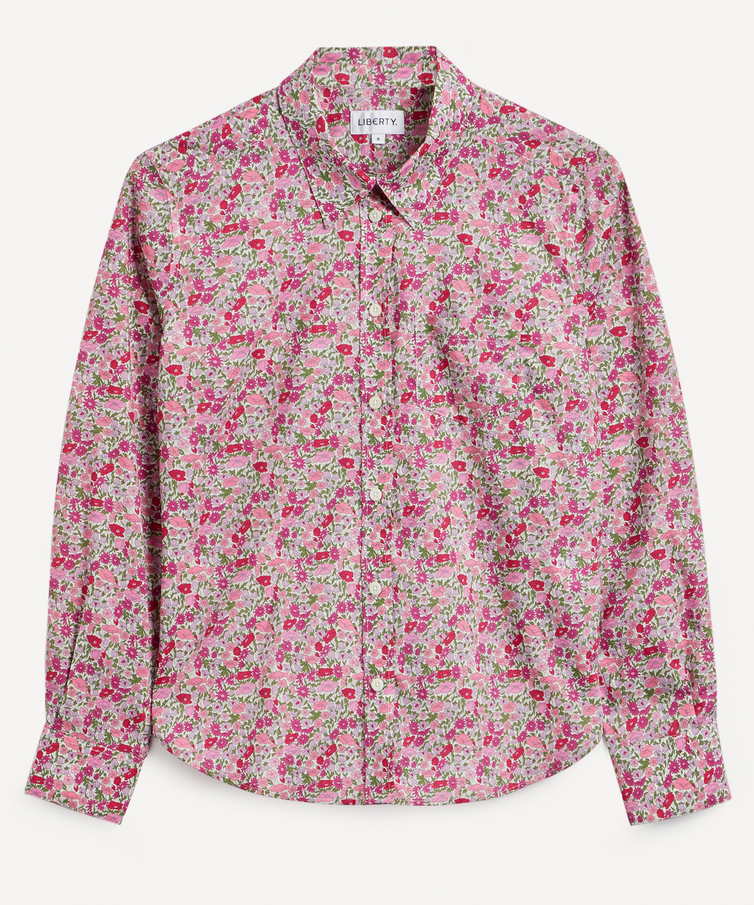 Liberty - Poppy Forest Fitted Tana Lawn™ Cotton Shirt