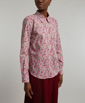 Liberty - Poppy Forest Fitted Tana Lawn™ Cotton Shirt image number 2