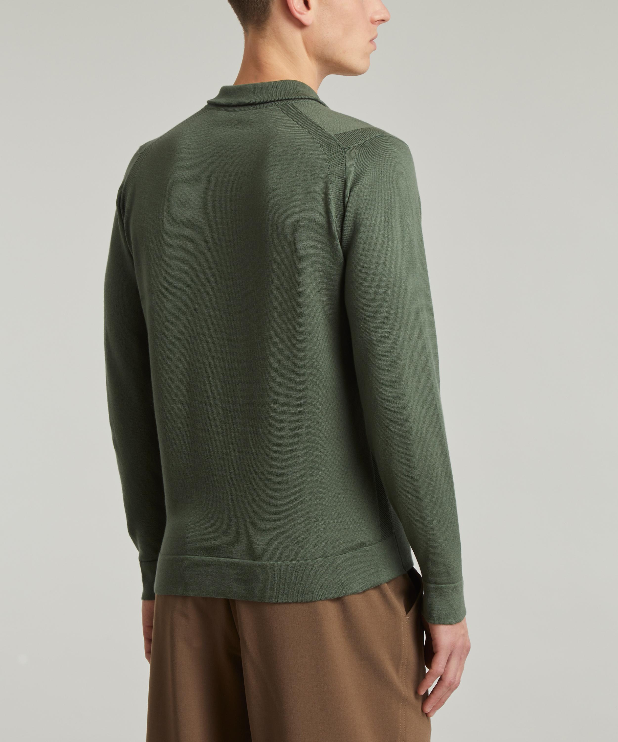 John Smedley Letterford Half-Zip Knitted Pullover | Liberty