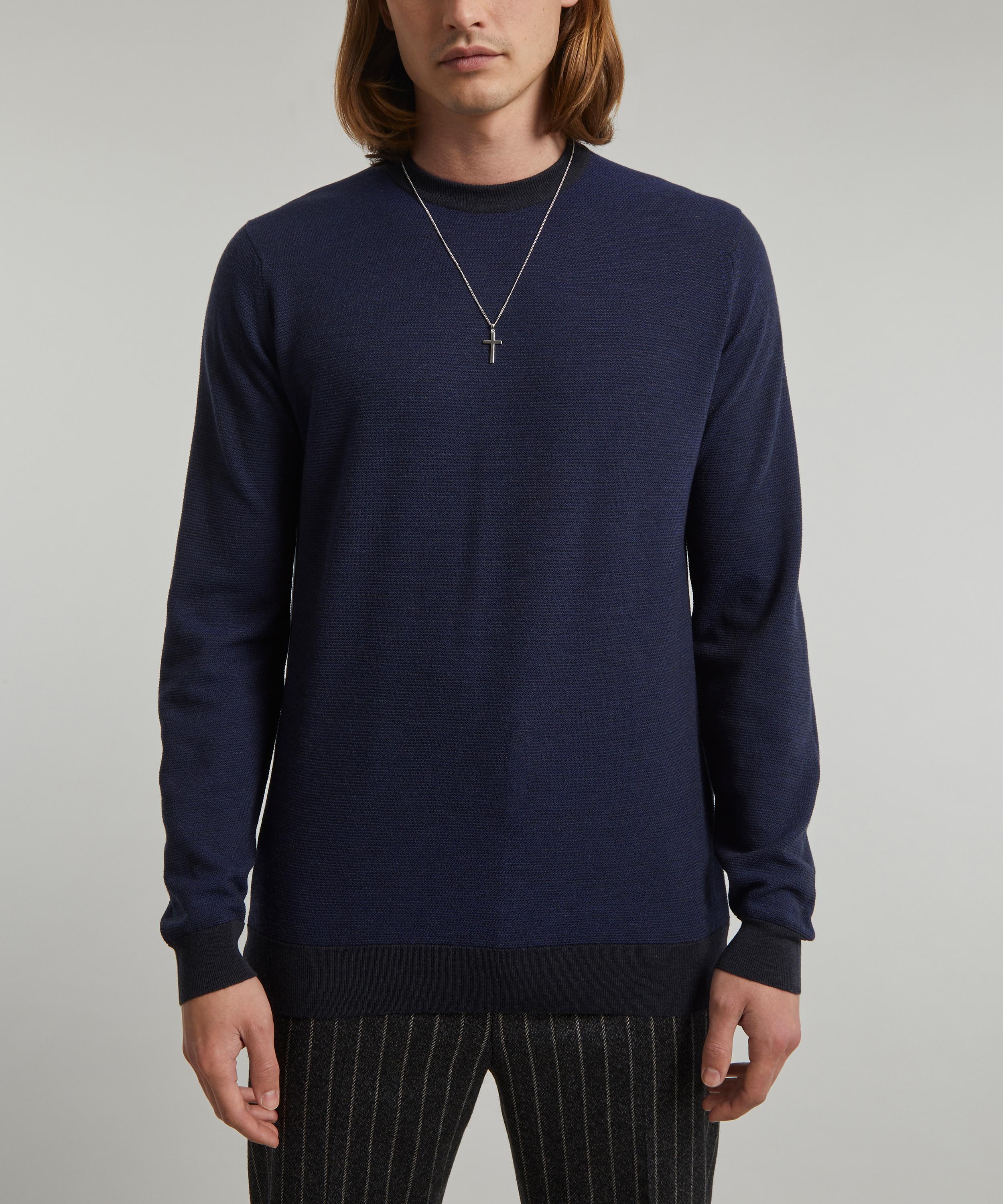 John Smedley 15.Singular Crew Neck Pullover Jumper Liberty