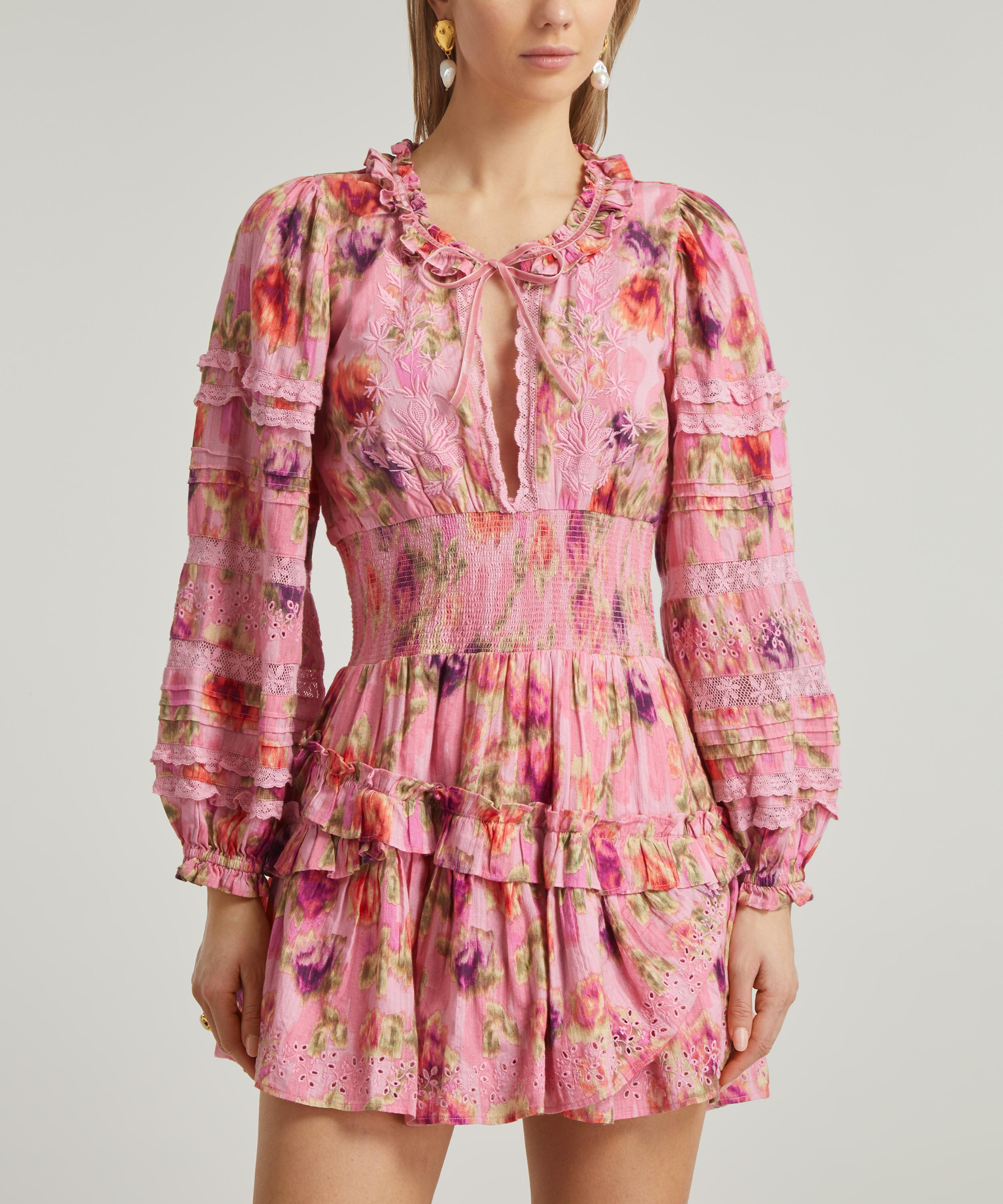 LoveShackFancy - Clarkie Mini-Dress image number 2