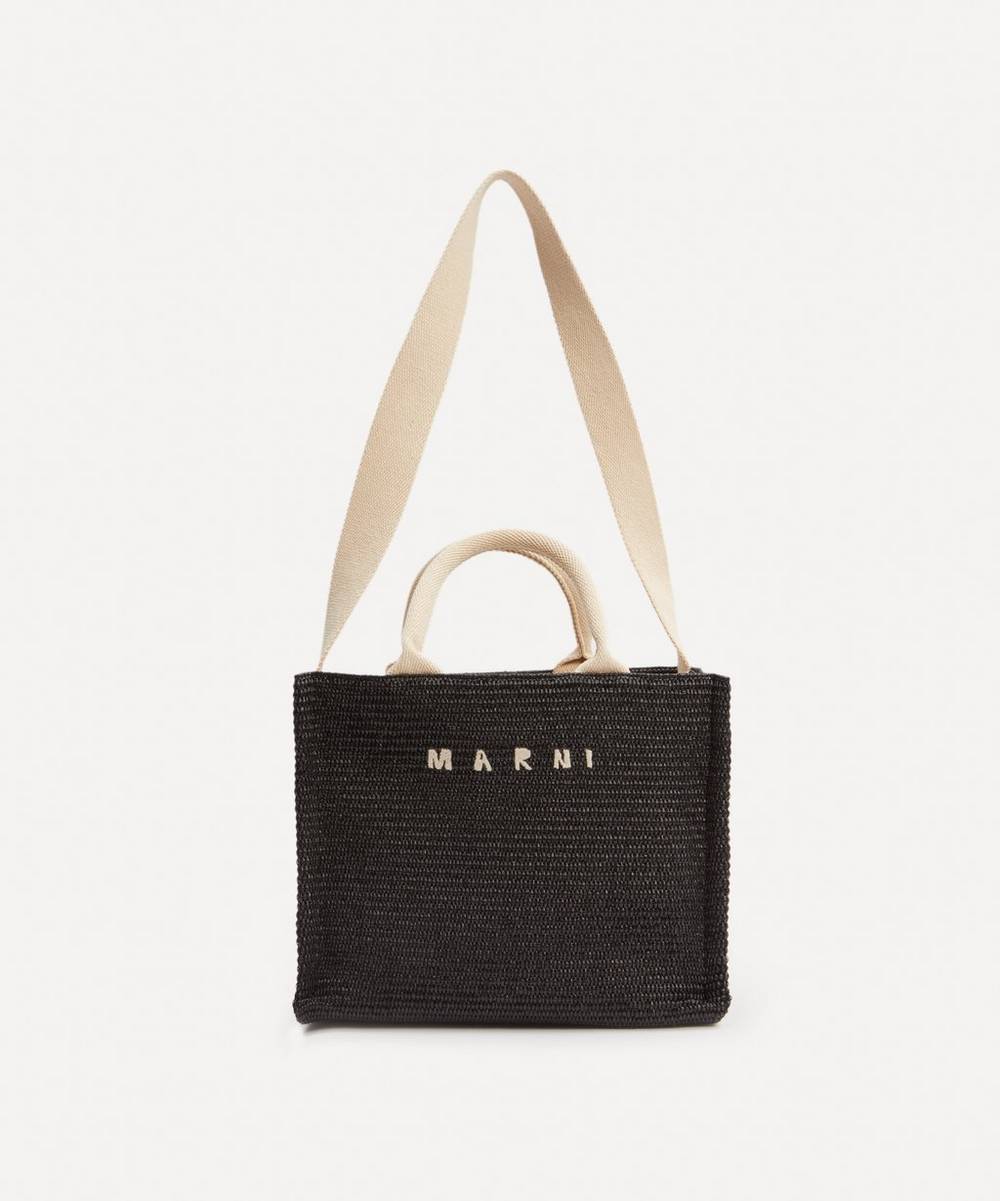Marni - Small Raffia Tote Bag