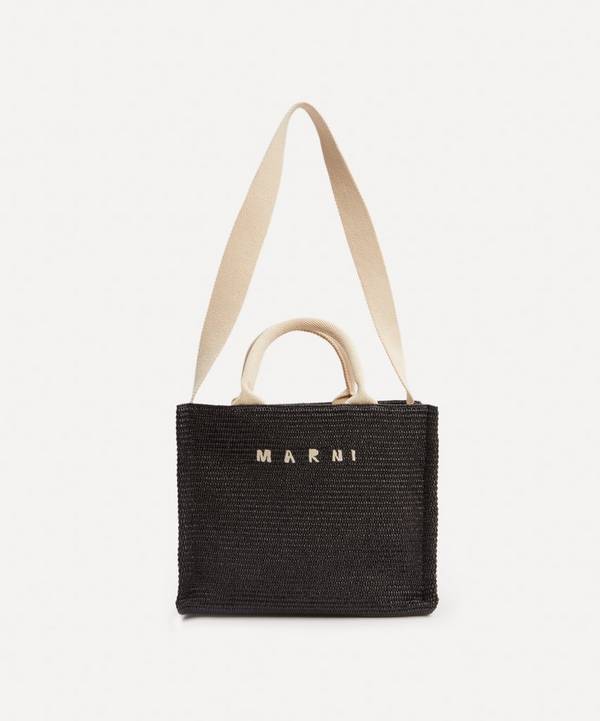 Marni - Small Raffia Tote Bag image number 0