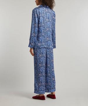 Liberty - Sonny's Tree Silk Satin Pyjama Set image number 3