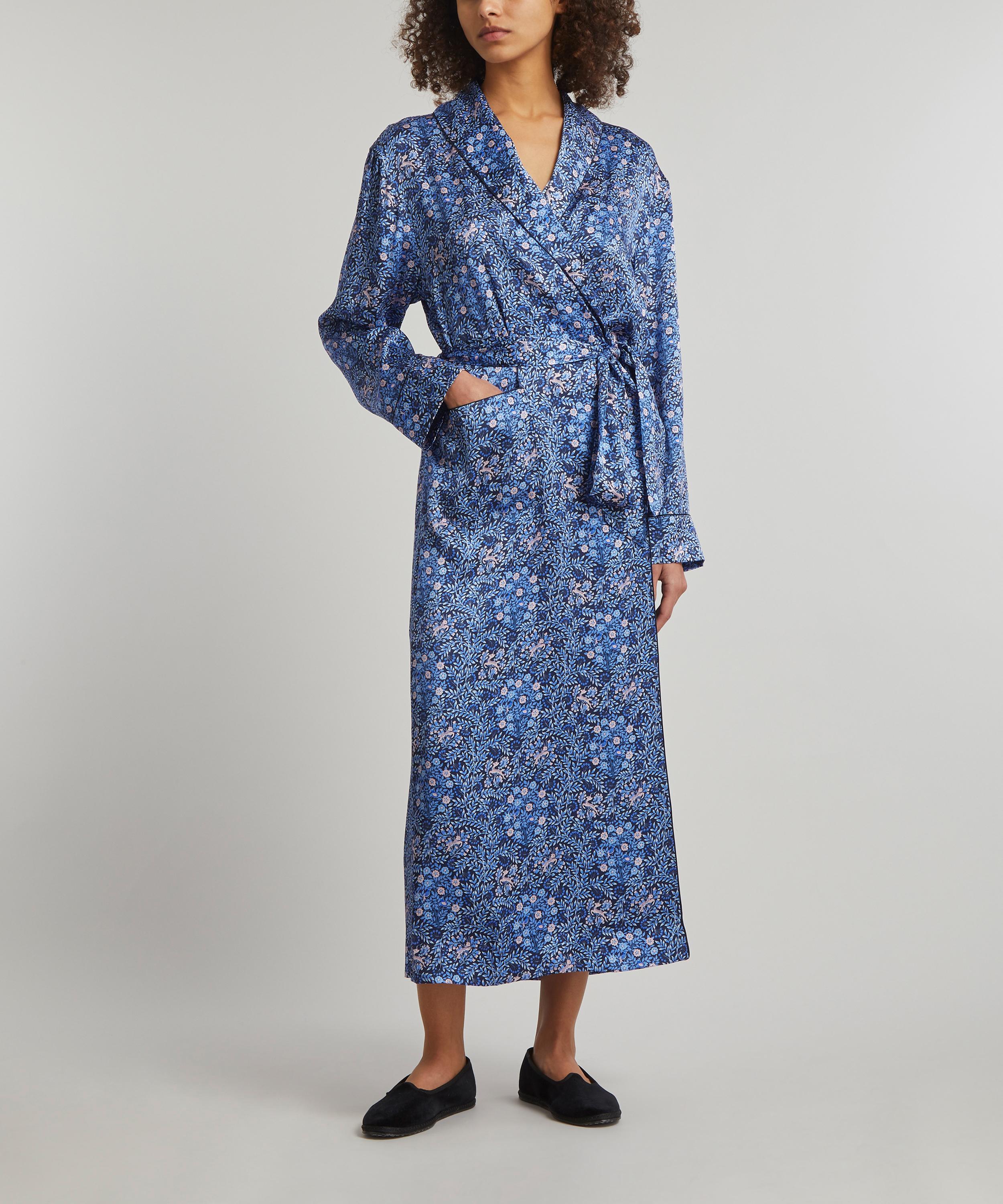 Liberty shop silk robe