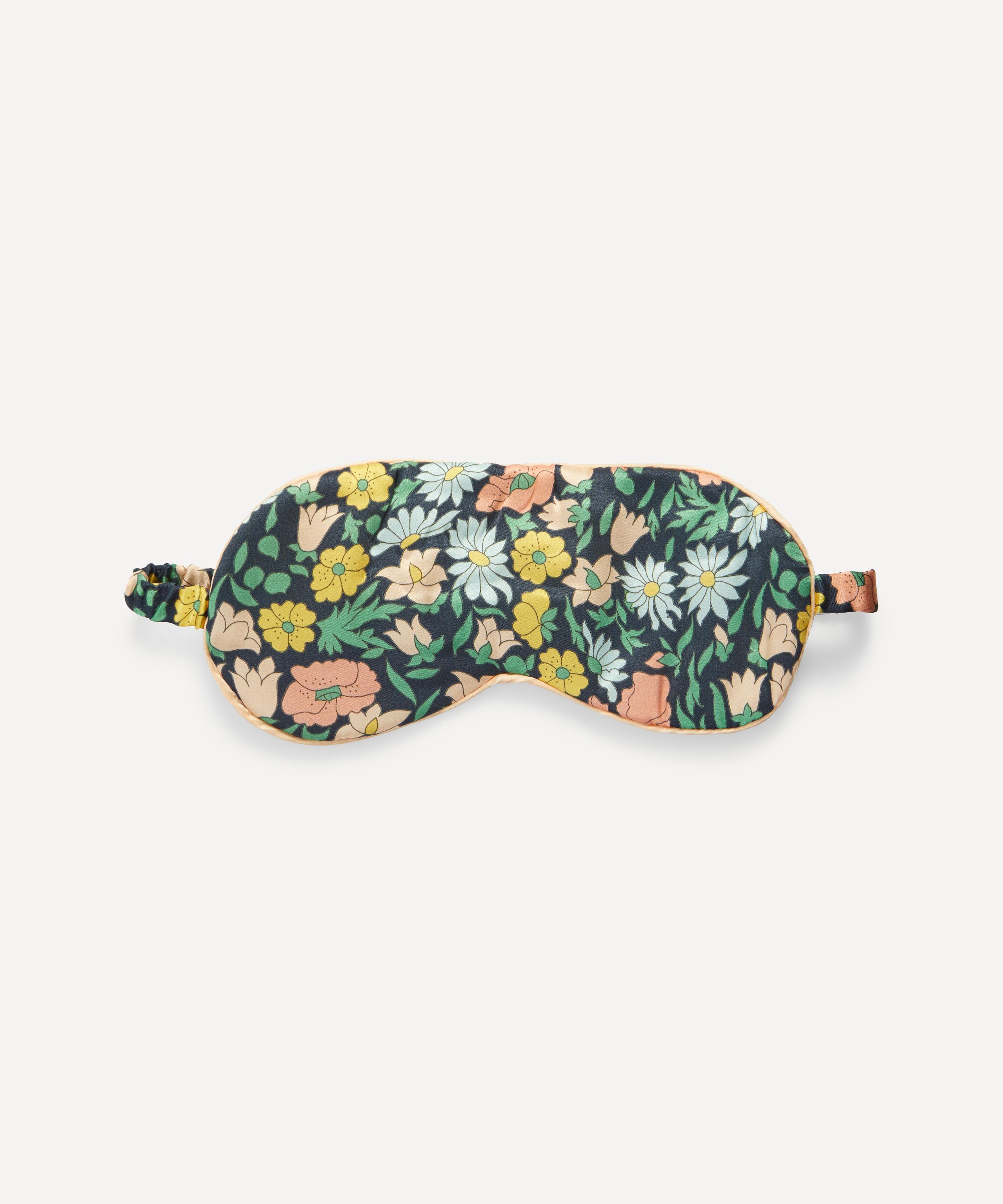 Liberty - Poppy and Daisy Silk Satin Eye Mask image number 0