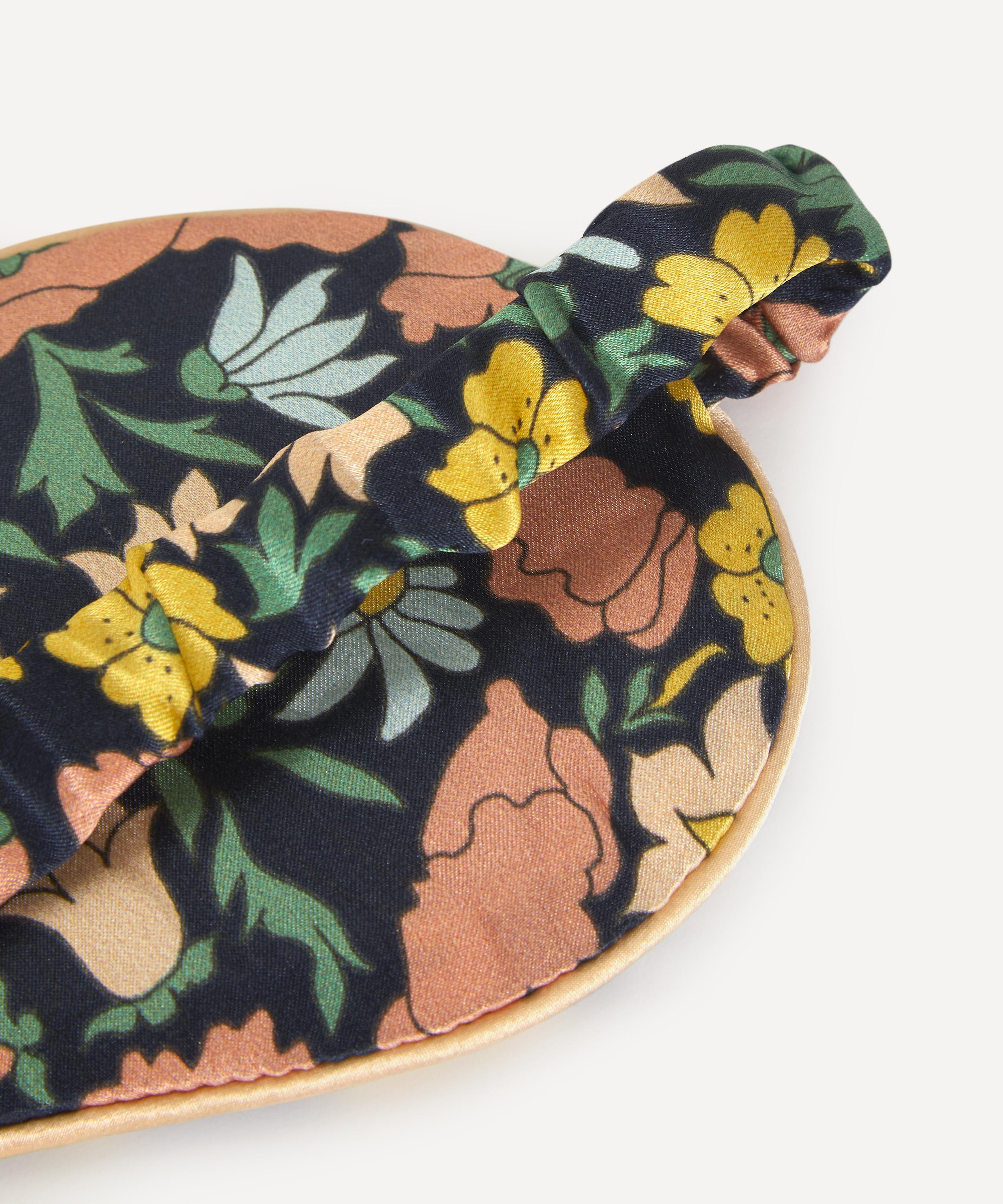 Liberty - Poppy and Daisy Silk Satin Eye Mask image number 3