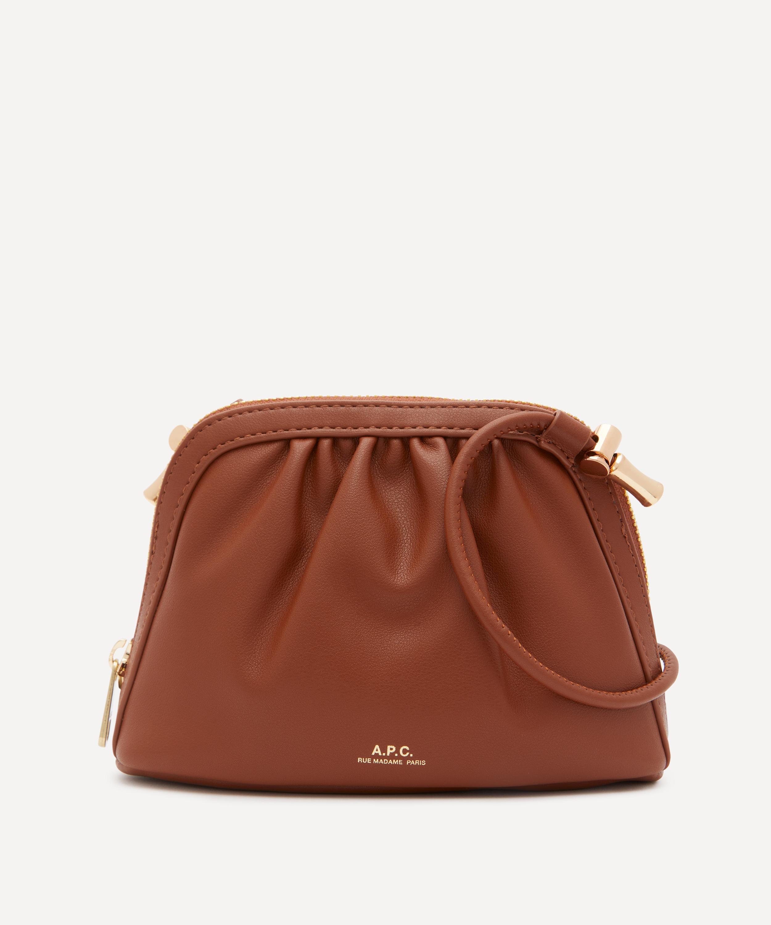 A.P.C. - Small Ninon Drawstring Vegan Leather Bag image number 0