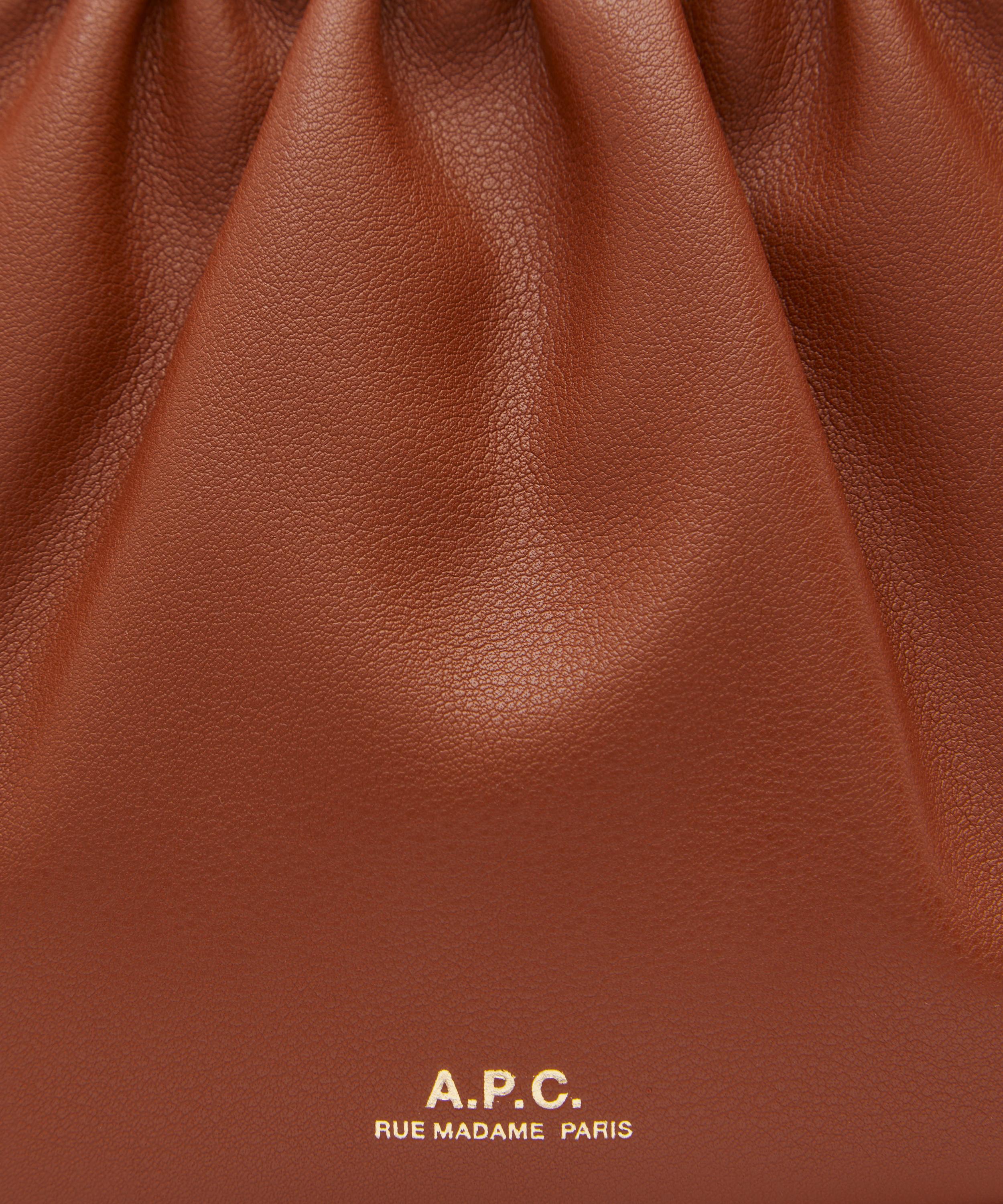 A.P.C. - Small Ninon Drawstring Vegan Leather Bag image number 4