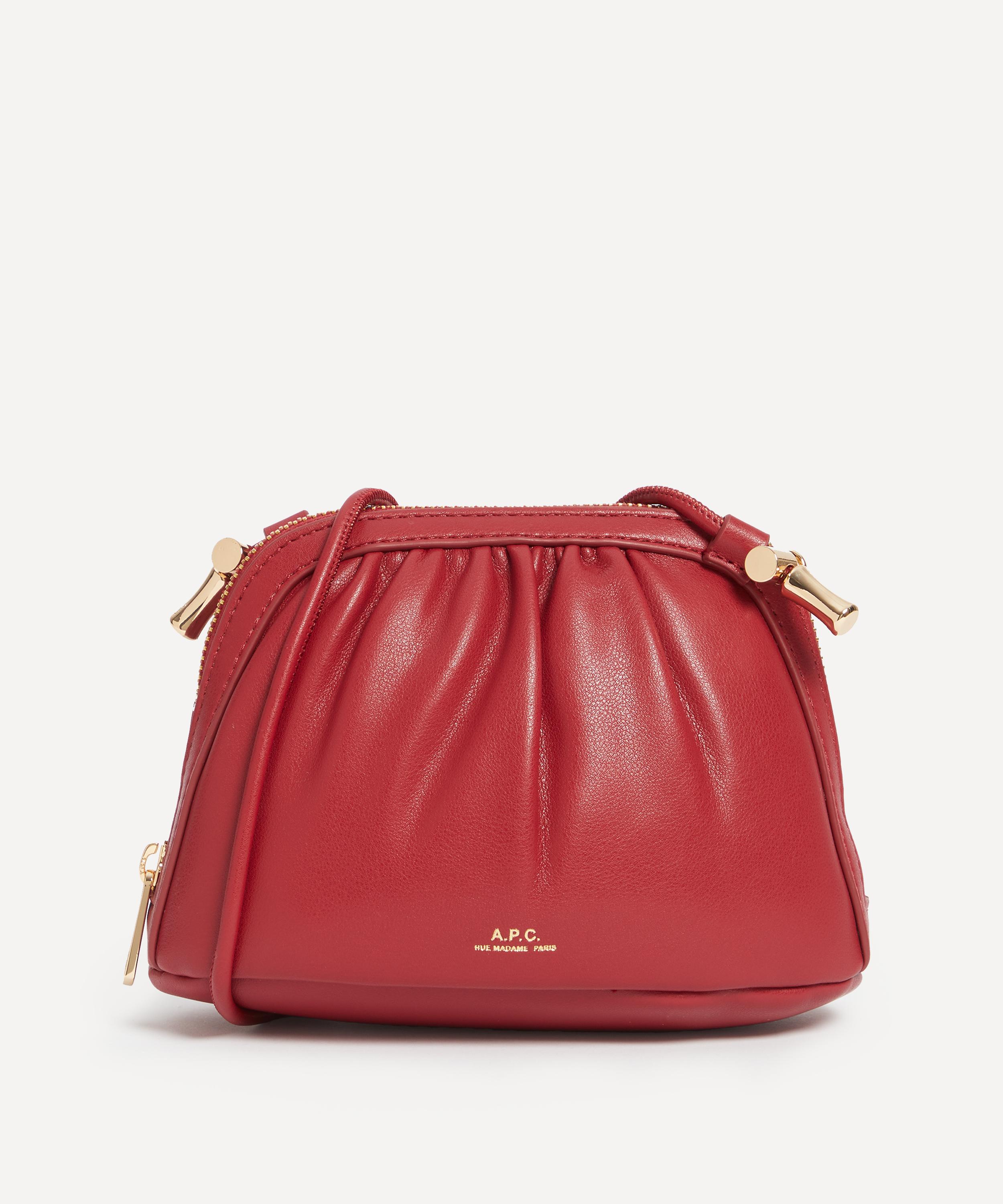 A.P.C. Small Ninon Drawstring Vegan Leather Bag | Liberty