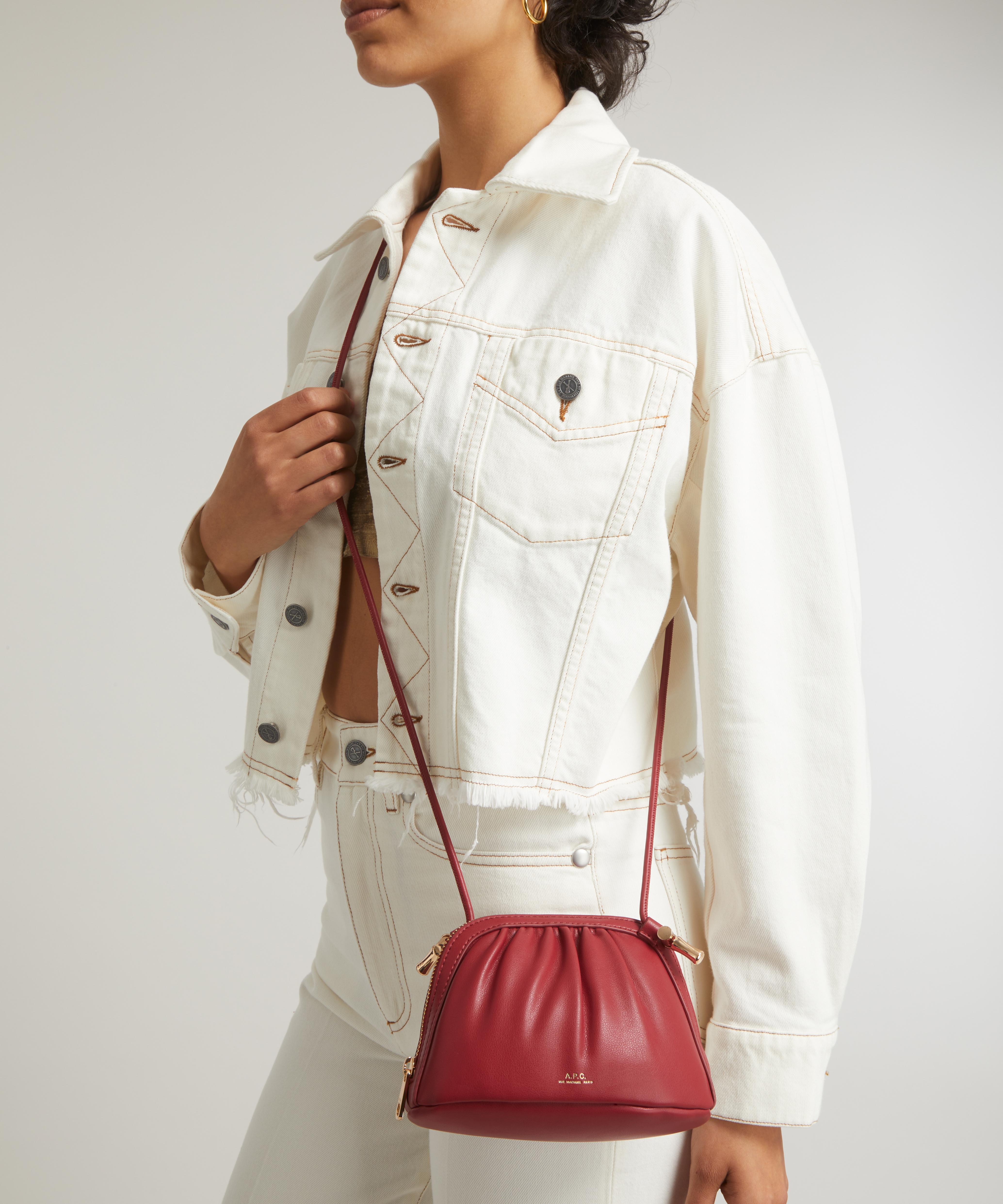 A.P.C. - Small Ninon Drawstring Vegan Leather Bag image number 1