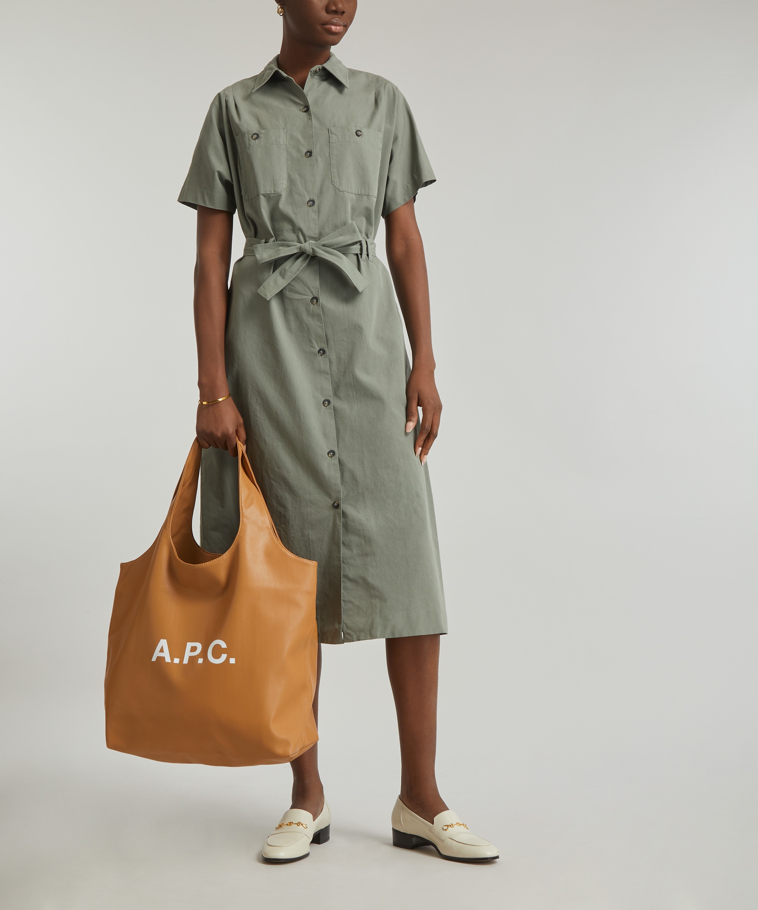 A.P.C. Ninon Vegan Leather Tote Bag | Liberty