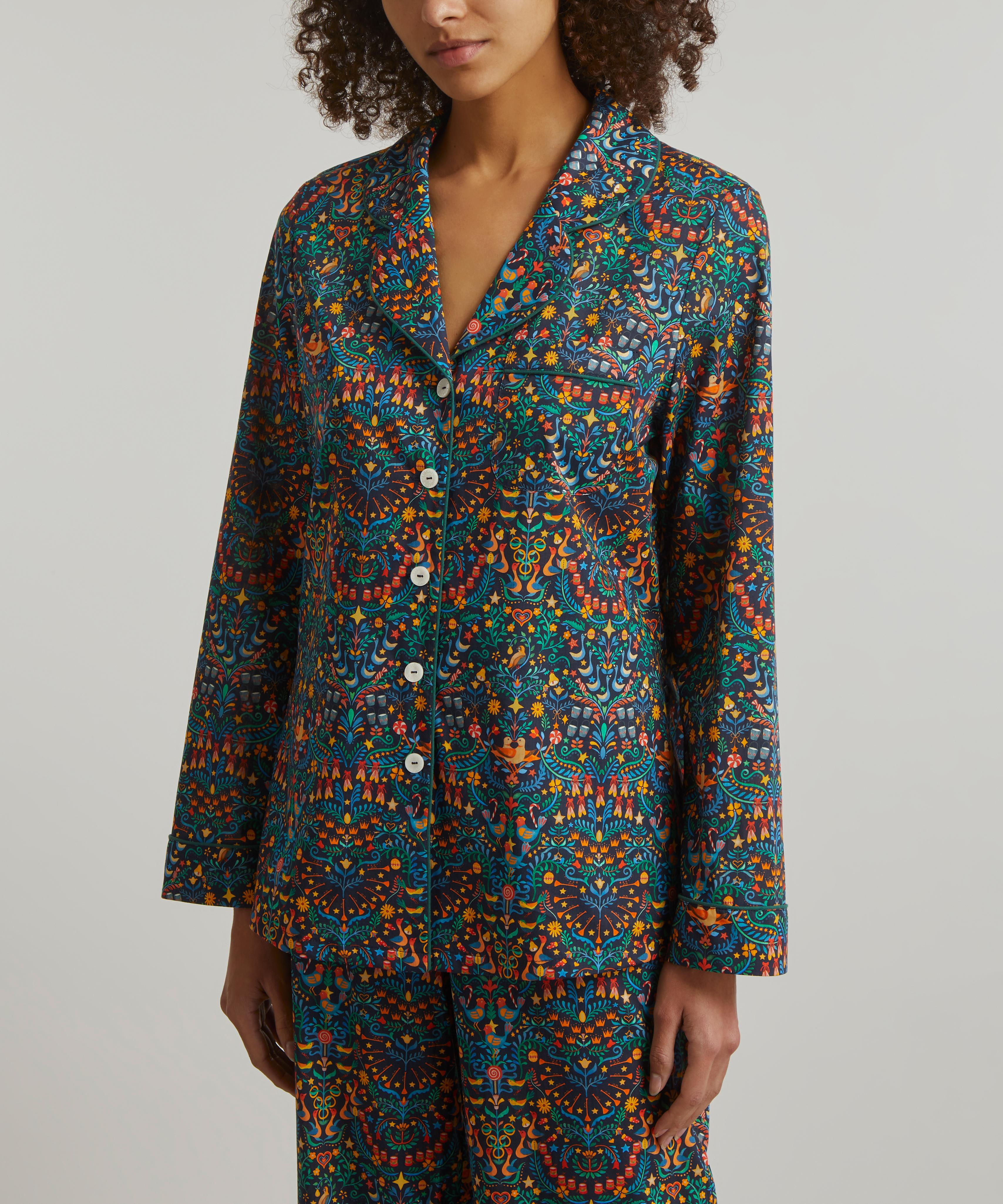 Liberty - 12 Days of Christmas Tana Lawn™ Cotton Pyjama Set image number 4