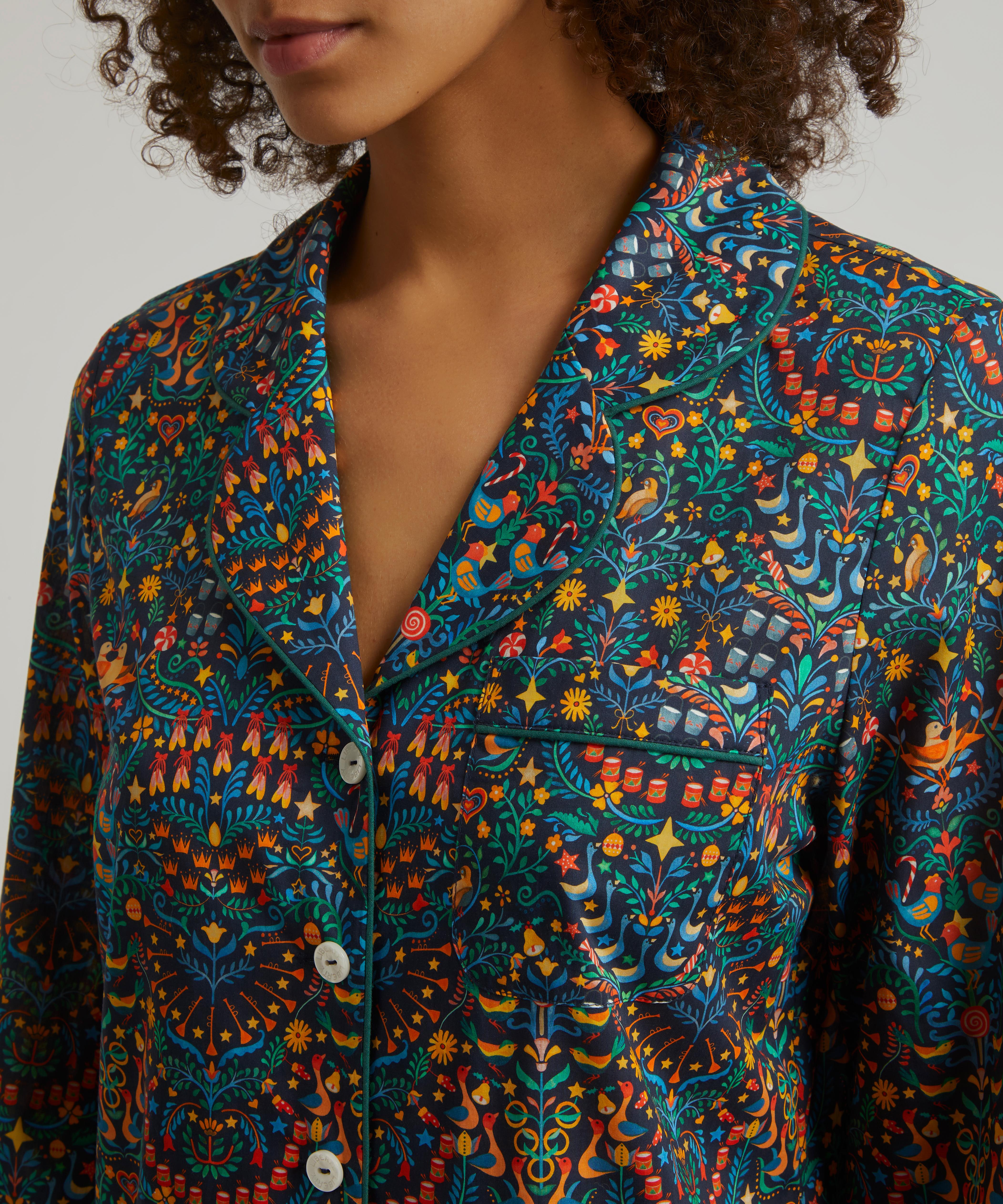 Liberty - 12 Days of Christmas Tana Lawn™ Cotton Pyjama Set image number 5